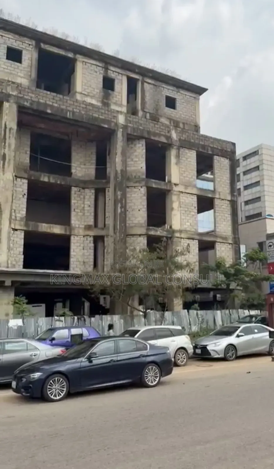 Uncompleted Plaza for Sale Near NNPC in Central Business District