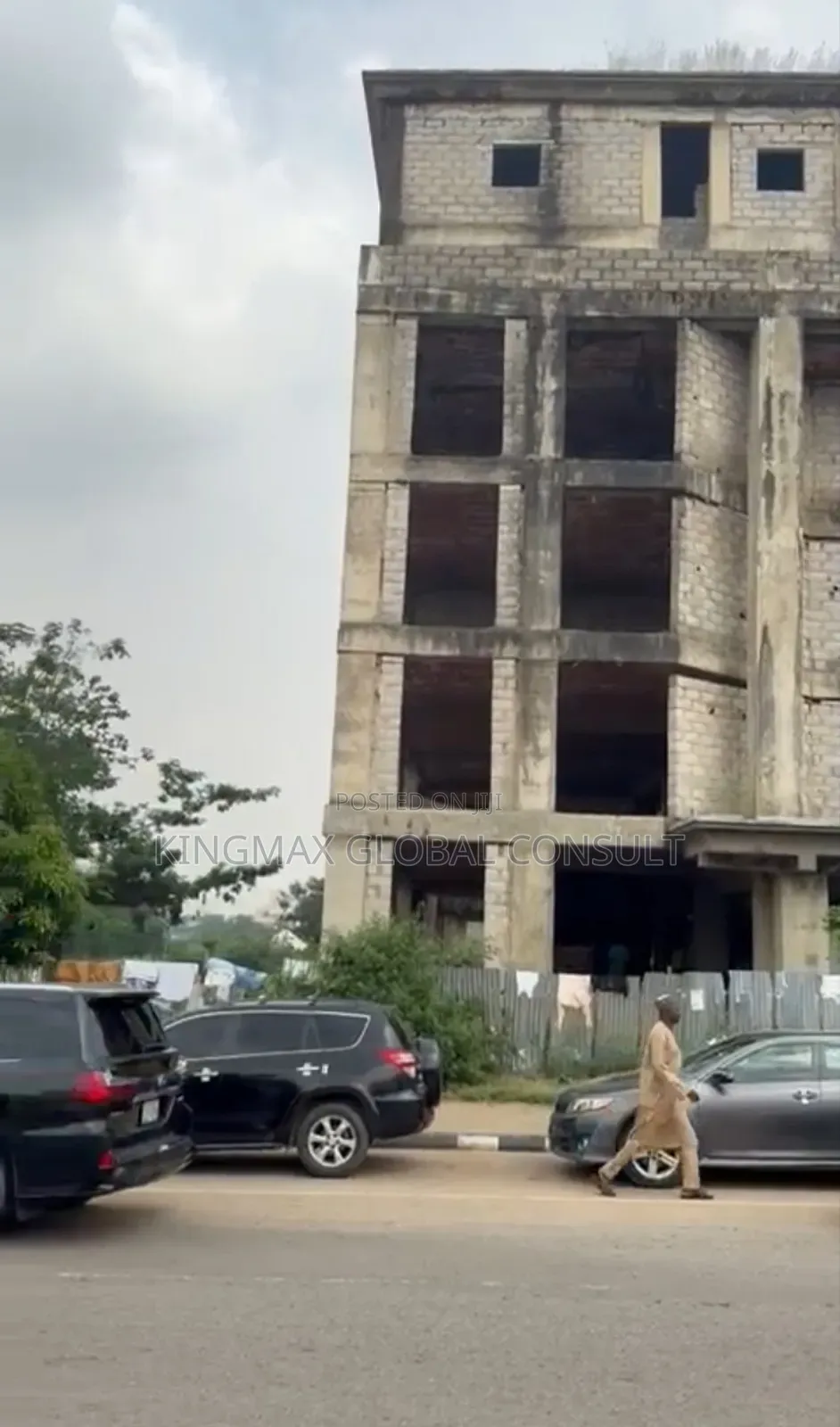 Uncompleted Plaza for Sale Near NNPC in Central Business District