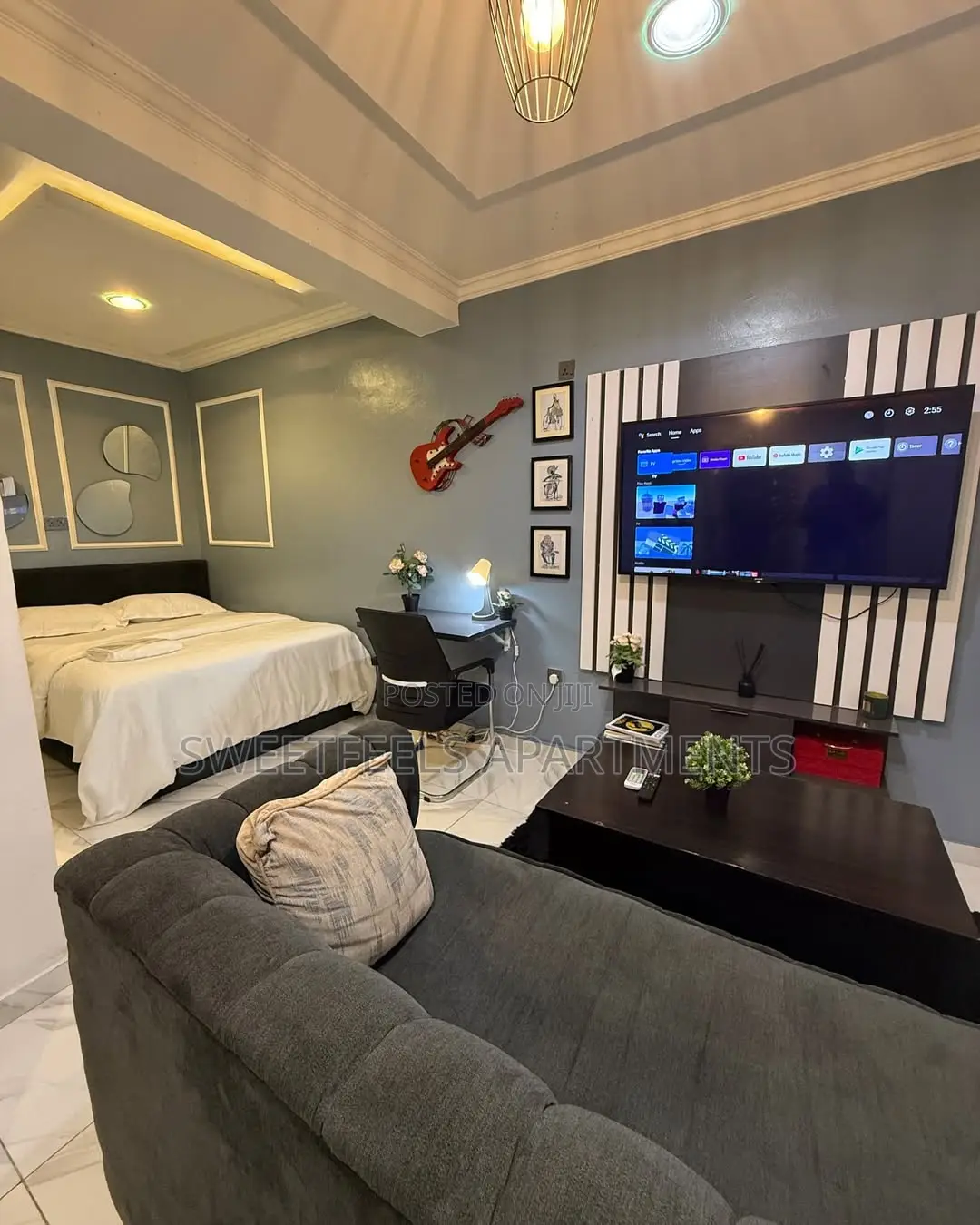 3 Units of Luxury and Spacious Studio Apartment in Ikate