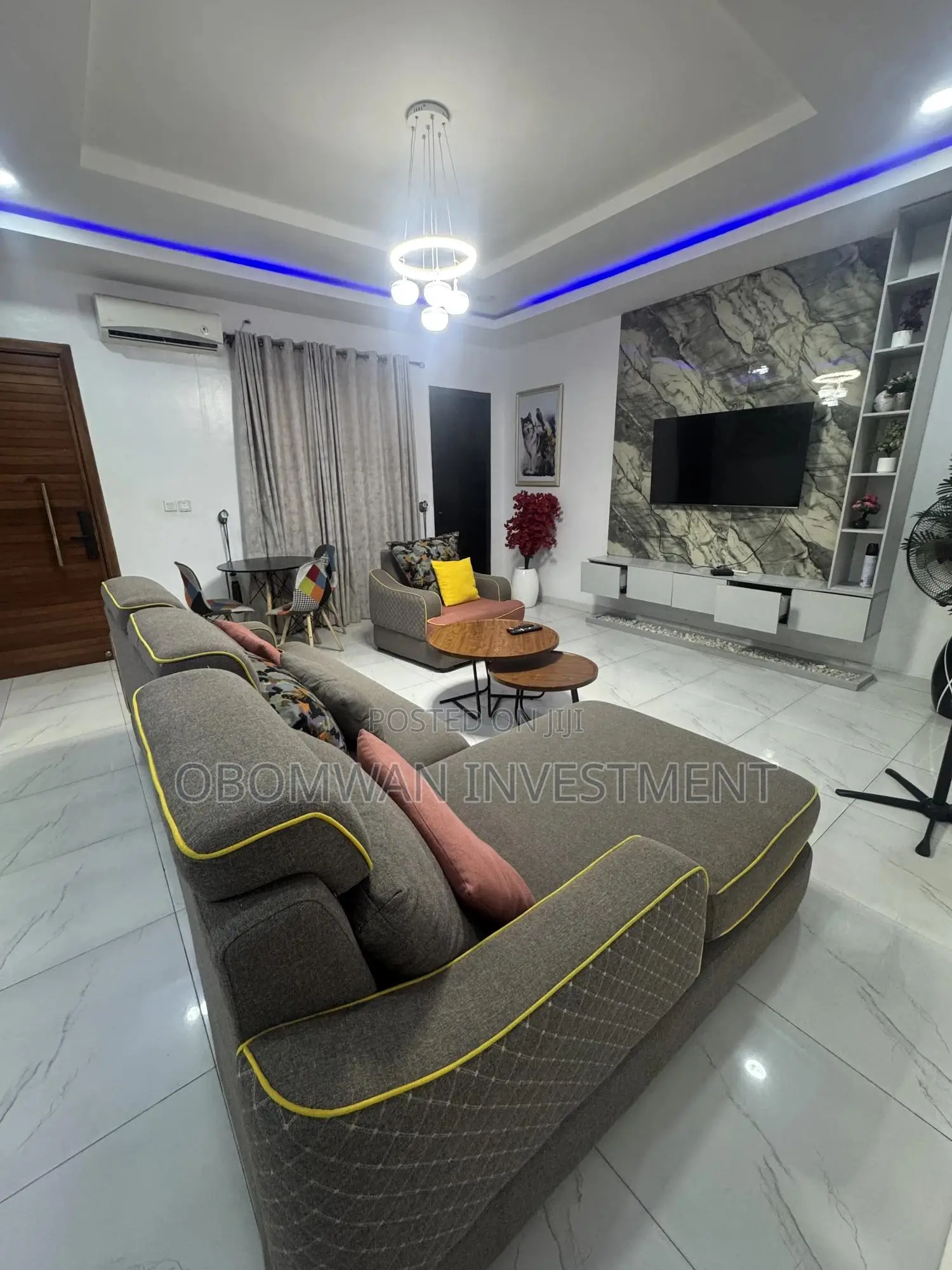 Spacious 1 Bedroom Shortlet Apartment With 24/7 Light N Snooker Board in Abraham Adesanya Estate