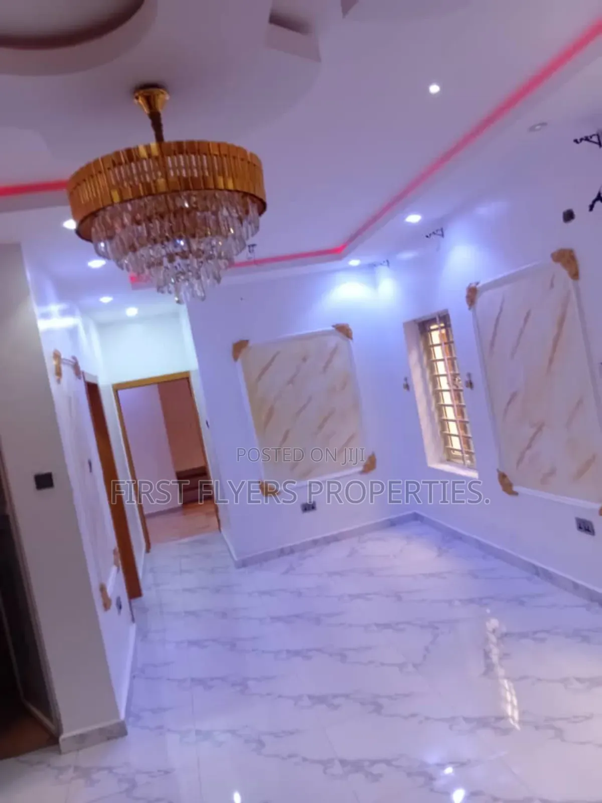 Furnished 2bdrm Block of Flats in Fair Mount Estate, Abule Egba in Abule Egba