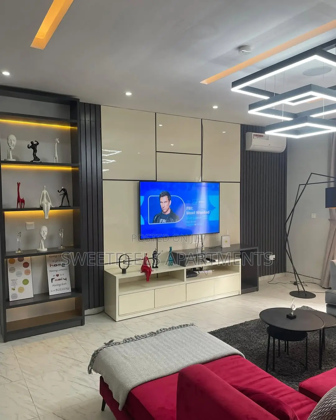 Rose Velvet 3 Bedroom With Swimming Pool And A Balcony in Ado / Ajah