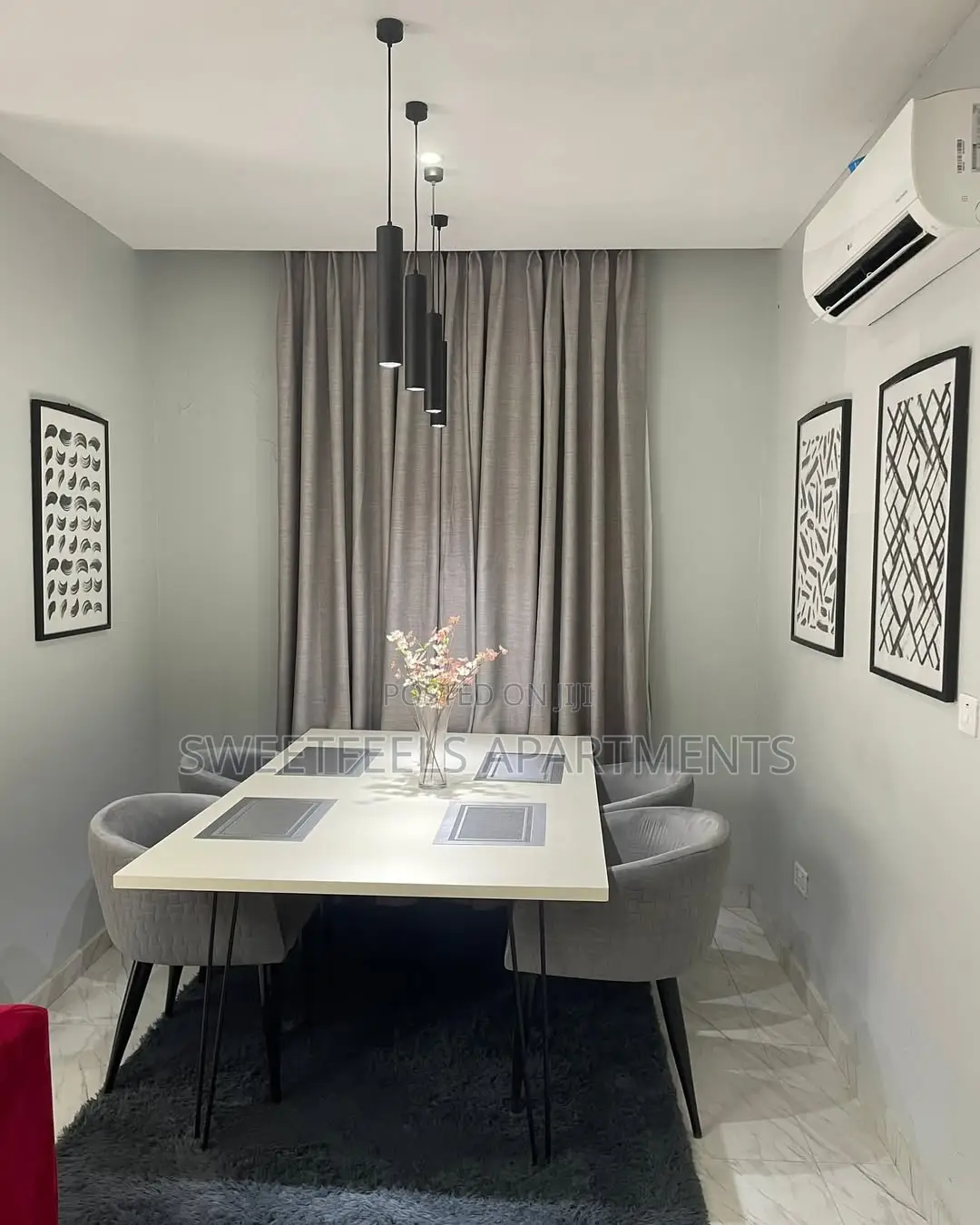 Rose Velvet 3 Bedroom With Swimming Pool And A Balcony in Ado / Ajah