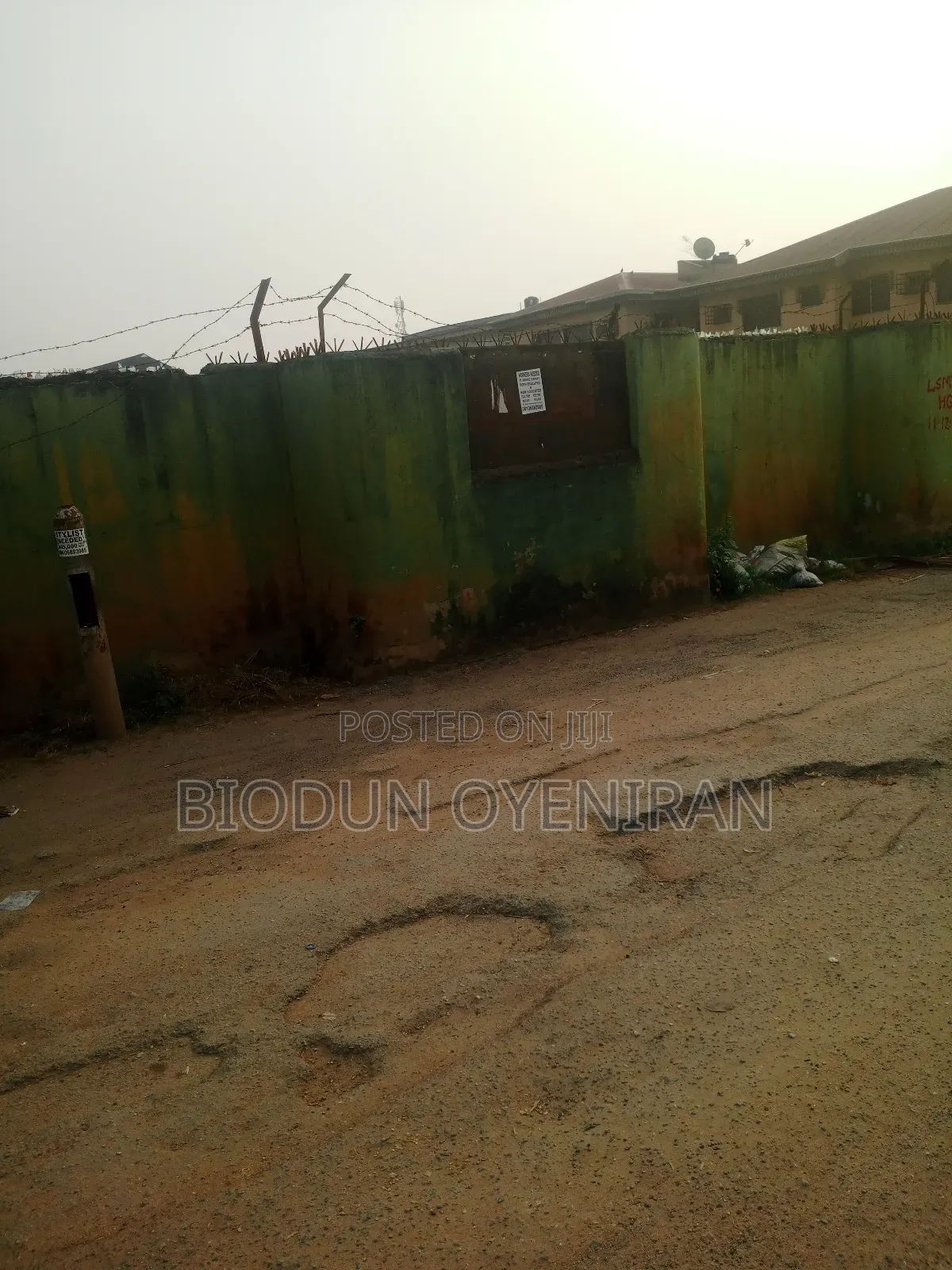 Full Plot for Sale Off Ogunlana Street Egbeda in Alimosho