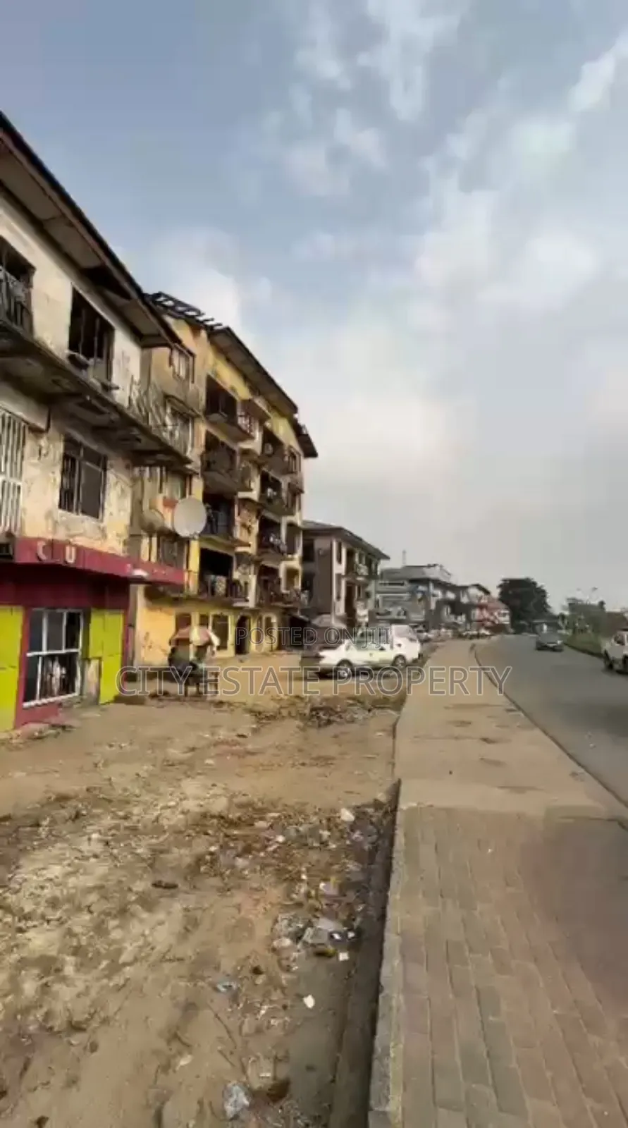 Renovatable or Demolishaabe Plaza for Sale at Station Road Ph in Port-Harcourt