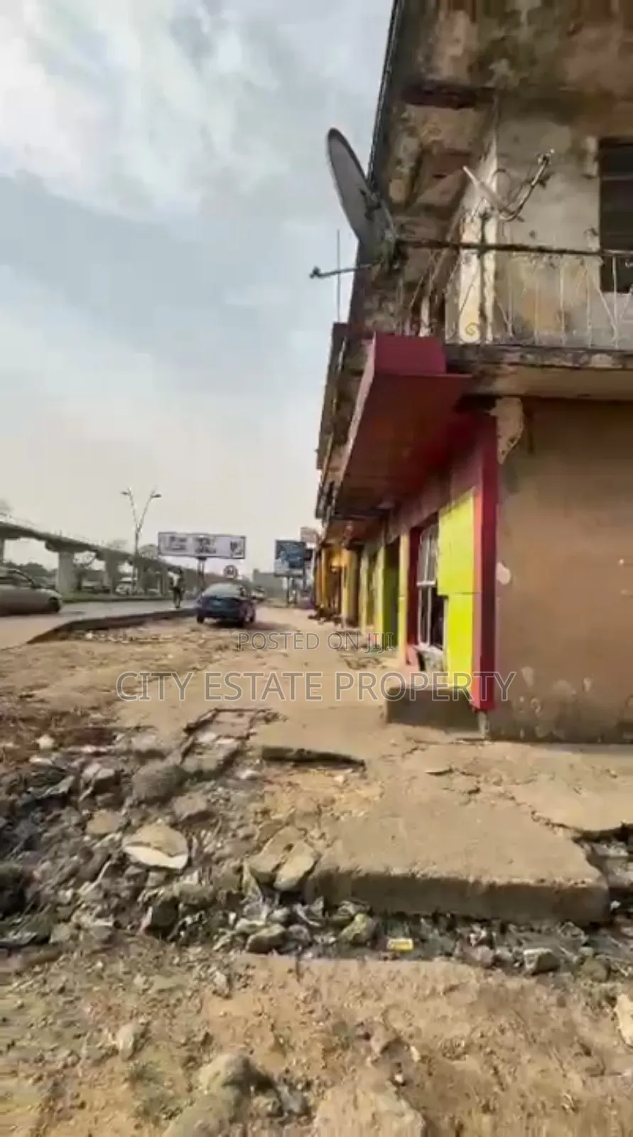 Renovatable or Demolishaabe Plaza for Sale at Station Road Ph in Port-Harcourt