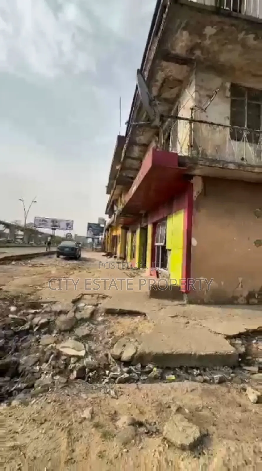 Renovatable or Demolishaabe Plaza for Sale at Station Road Ph in Port-Harcourt
