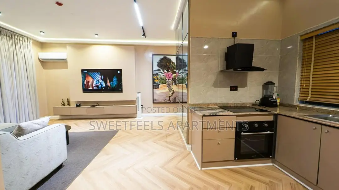 Merlot Luxurious 2 Bedroom Apartment With Ps5 in Lekki Phase 1