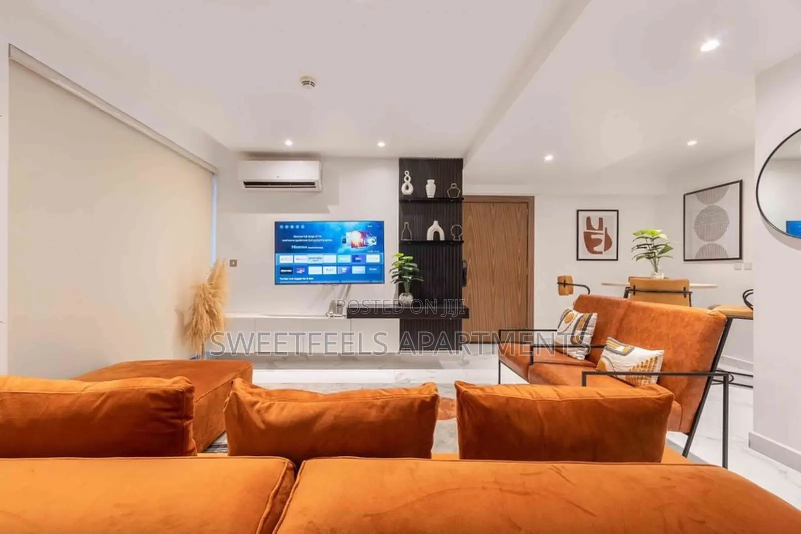 Lovely City View 2 Bedroom Apartment With Gym and a Lounge in Victoria Island Extension