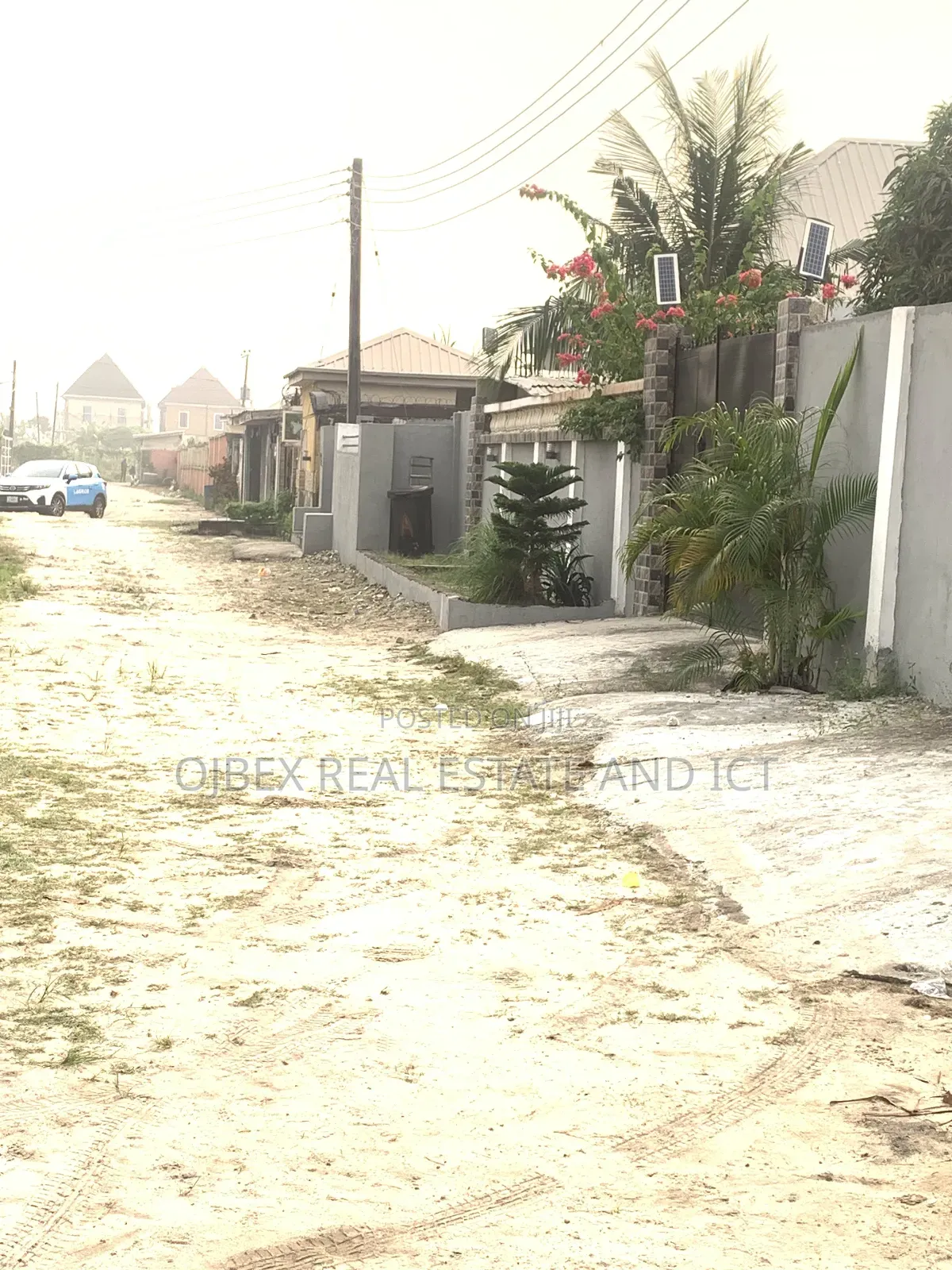 Full Plot of Dry Land Fenced in Ajah