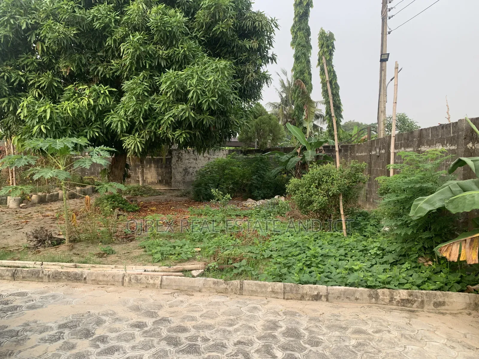 Full Plot of Dry Land Fenced in Ajah