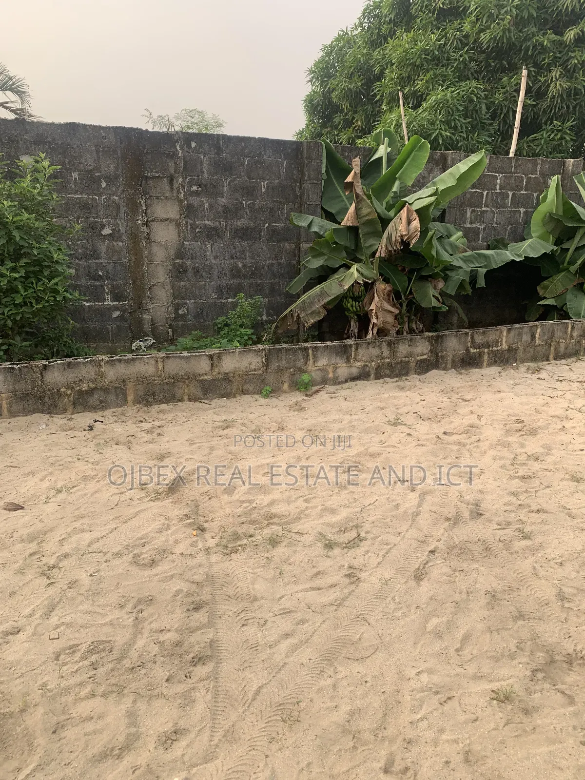 Full Plot of Dry Land Fenced in Ajah