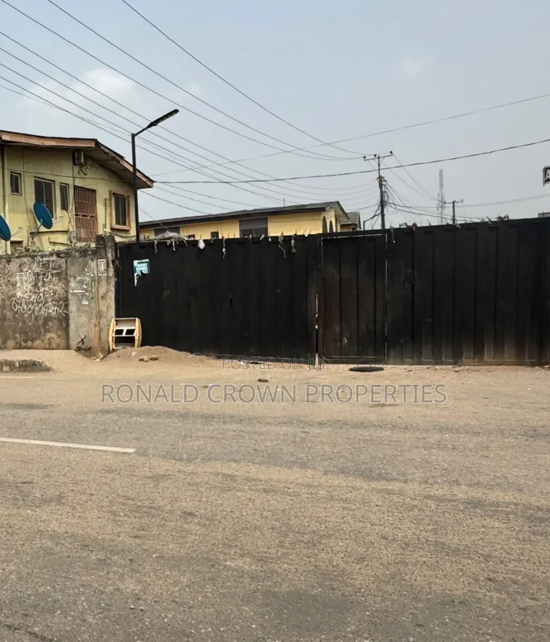 Dry 400sqm Gated Land at Ogba, Ikeja in Ogba