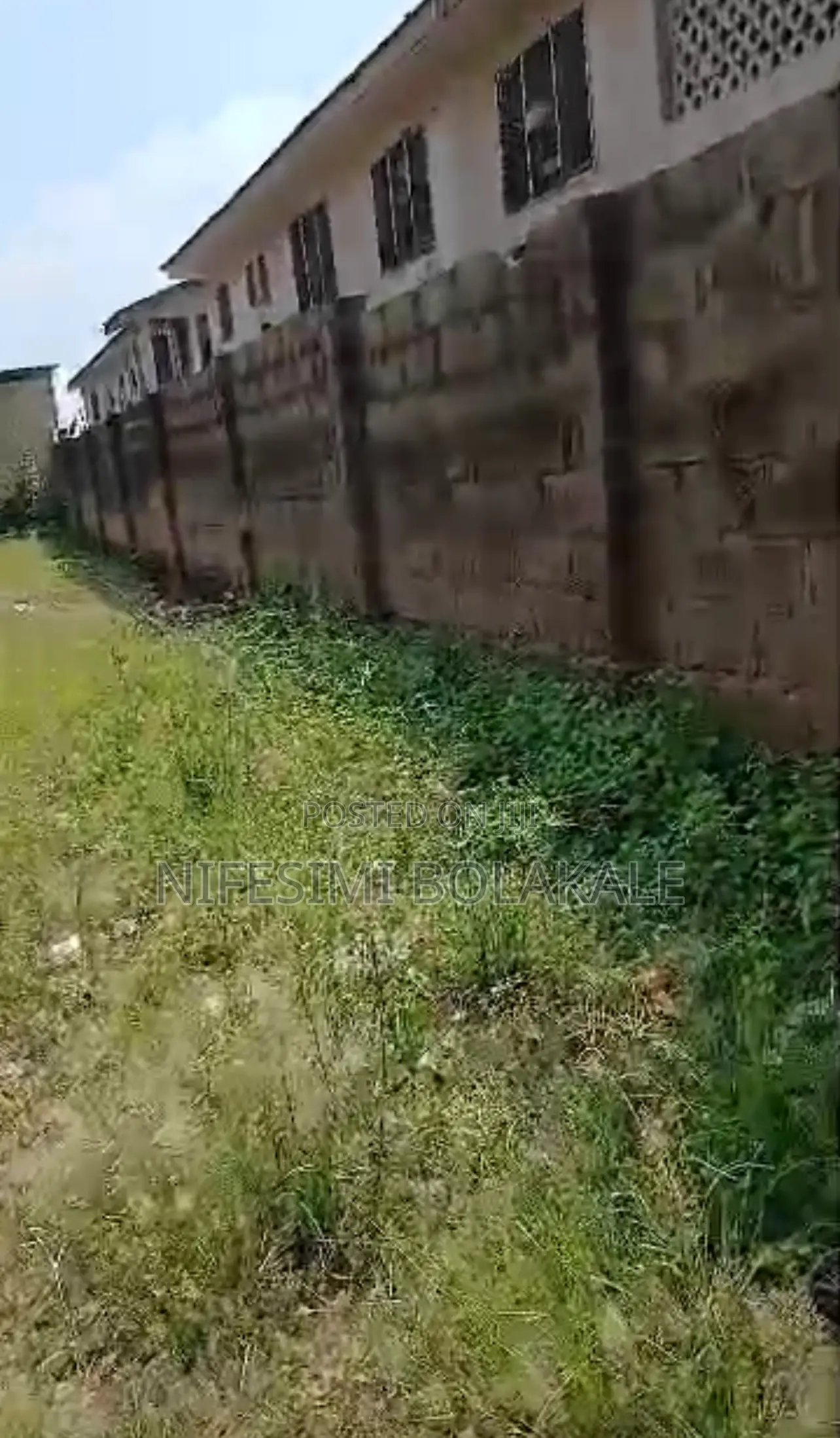 Fenced and Gated 500sqm of Land Behind Trumed Building, Ring Road Ib in Rind Road