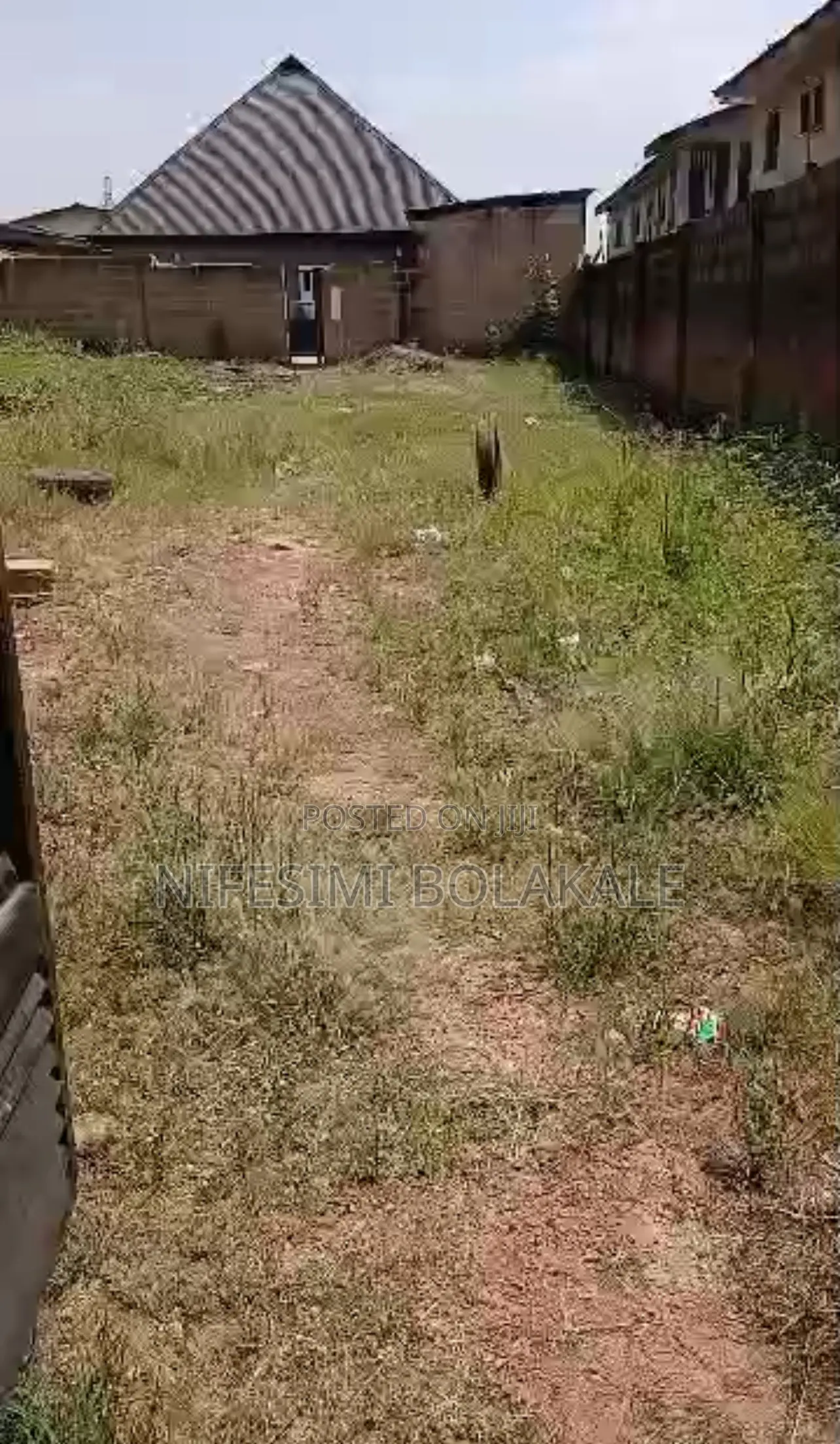 Fenced and Gated 500sqm of Land Behind Trumed Building, Ring Road Ib in Rind Road