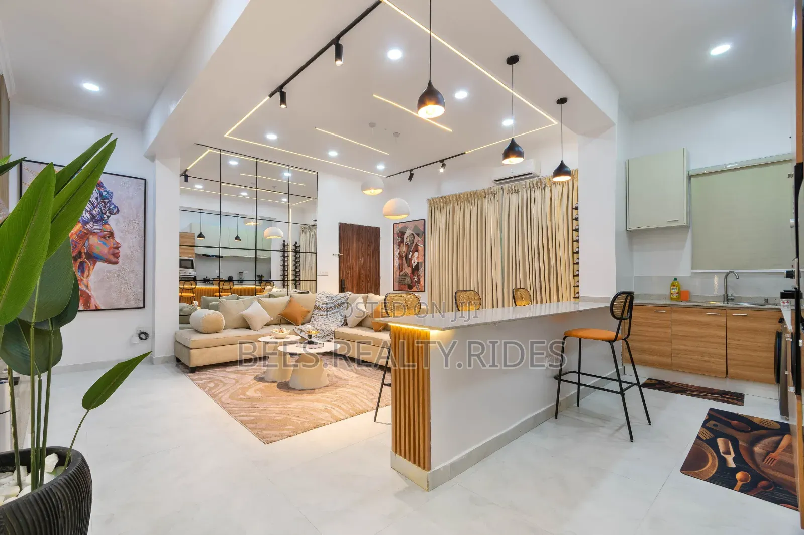 Brand New Luxury 2 Bedroom Apartment With a Ps5 Console in Ikate