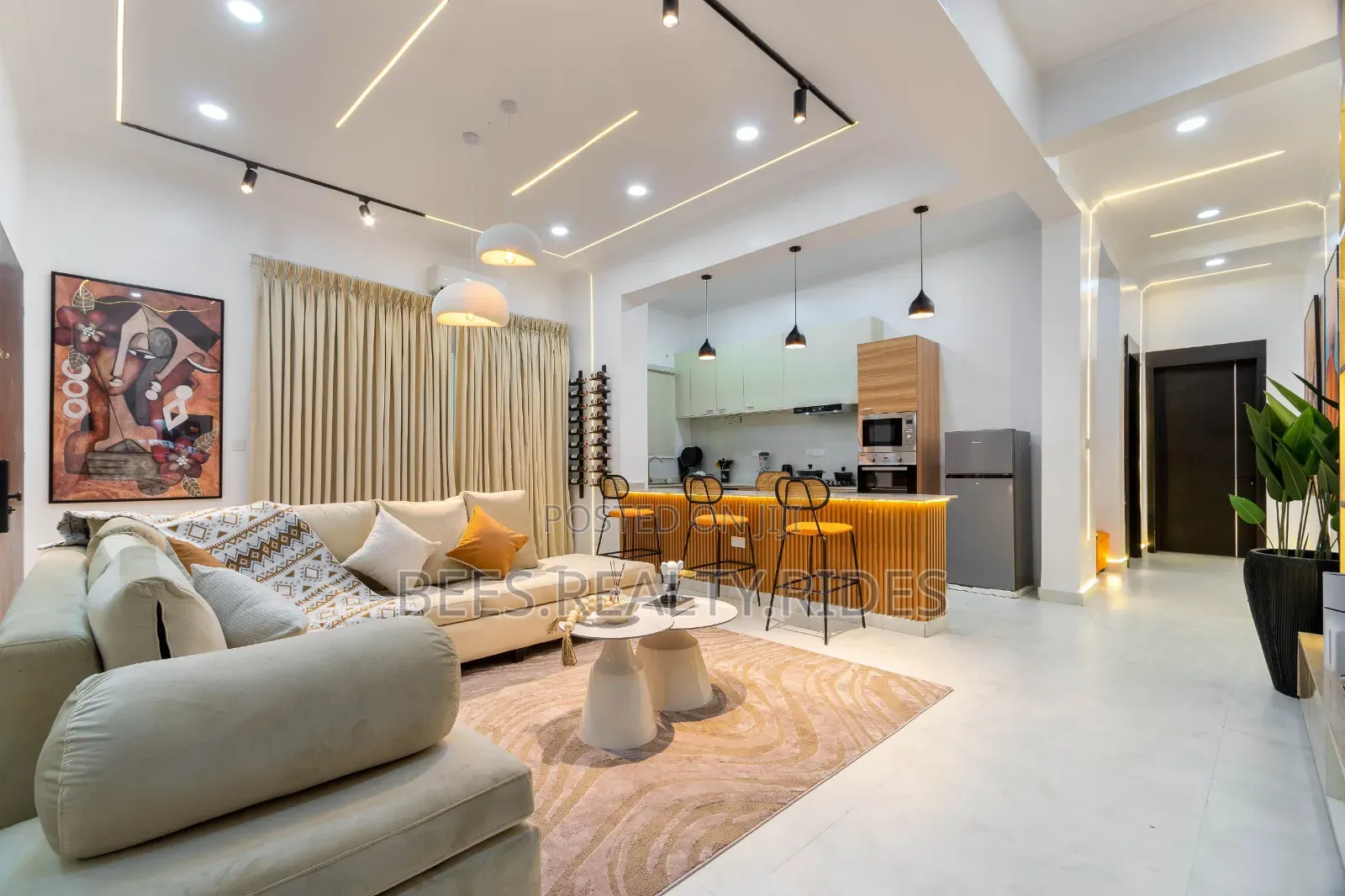 Brand New Luxury 2 Bedroom Apartment With a Ps5 Console in Ikate