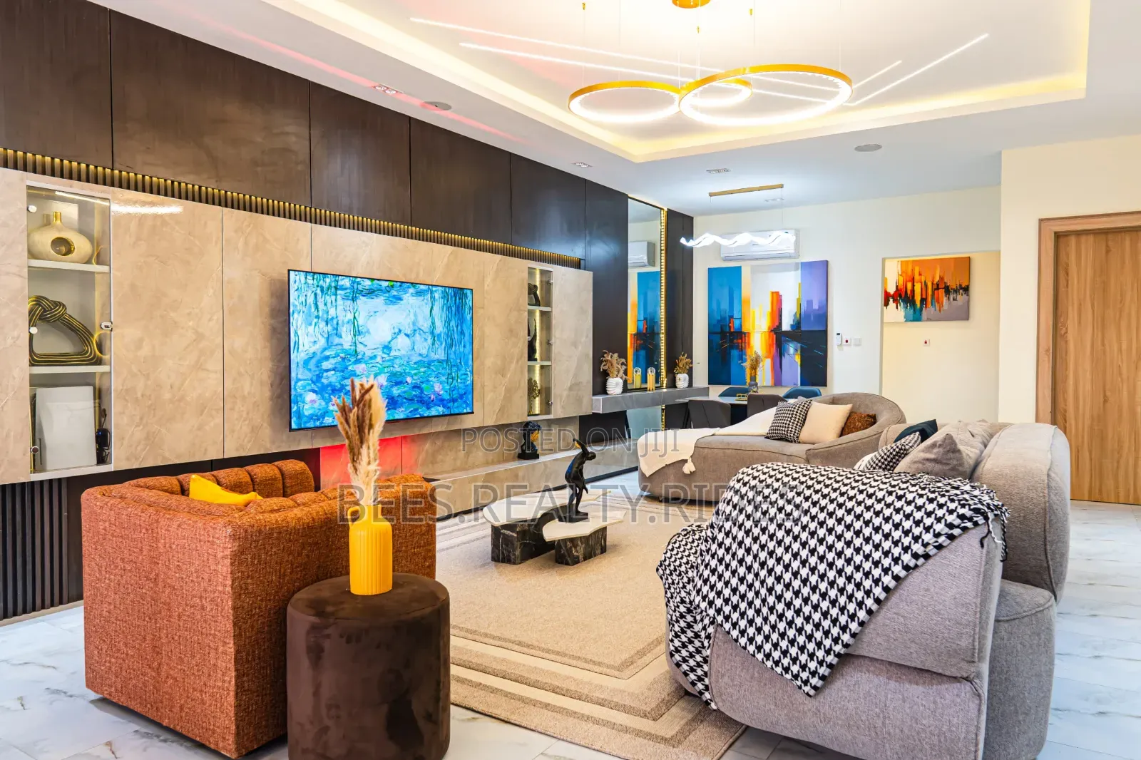Brand New City View 3 Bedroom With a Ps5/Snooker/Pool/Gym in Lekki Phase 1