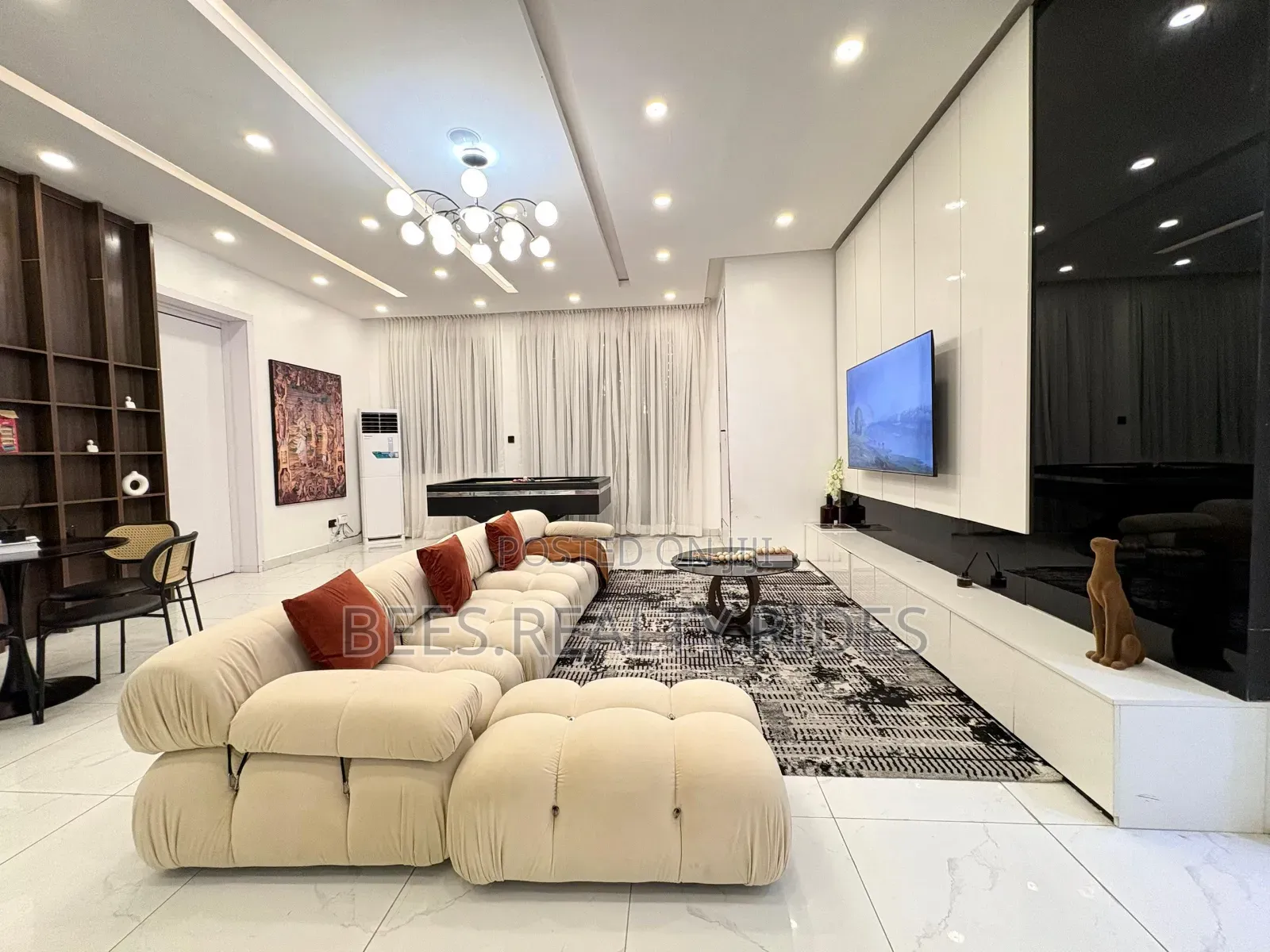 Cinematic 3 Bedroom Apartment With a Ps5 Console, Snooker,Pool a Gym in Lekki Phase 1