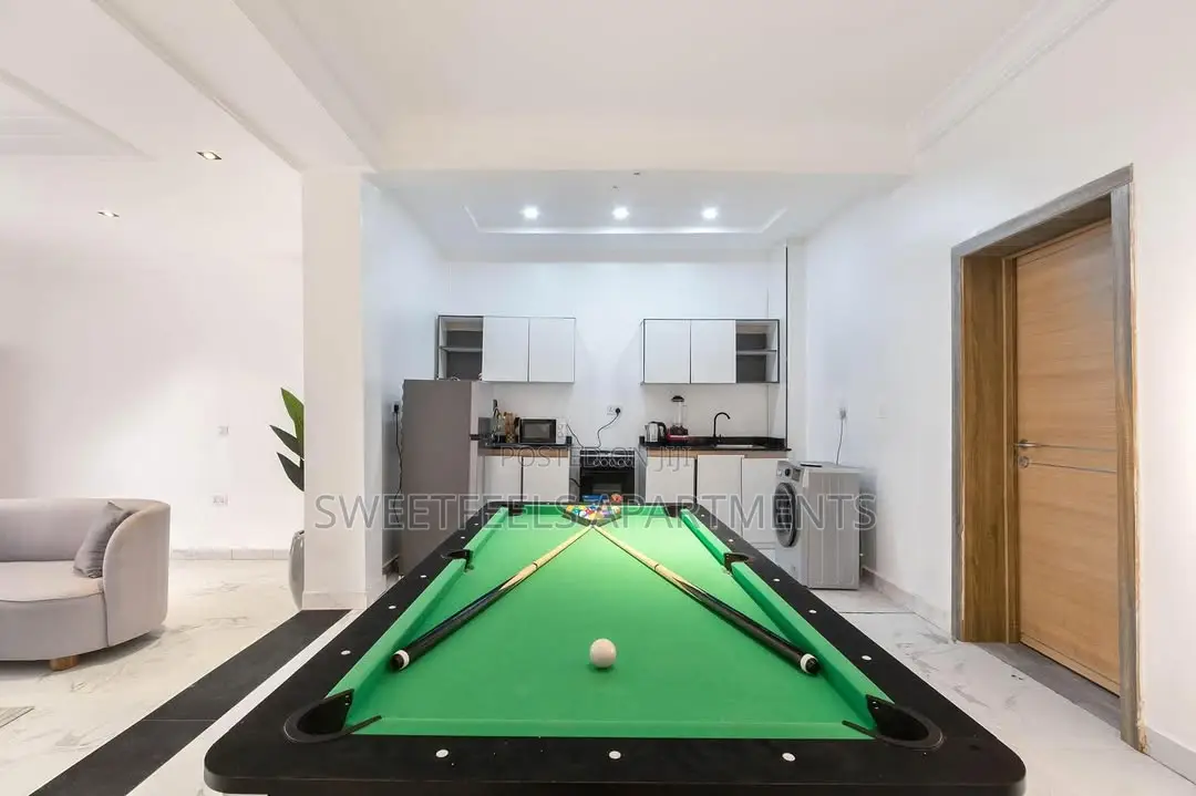 Rehoboth 1 Bedroom Apartment With Snooker Board in Lekki Phase 1