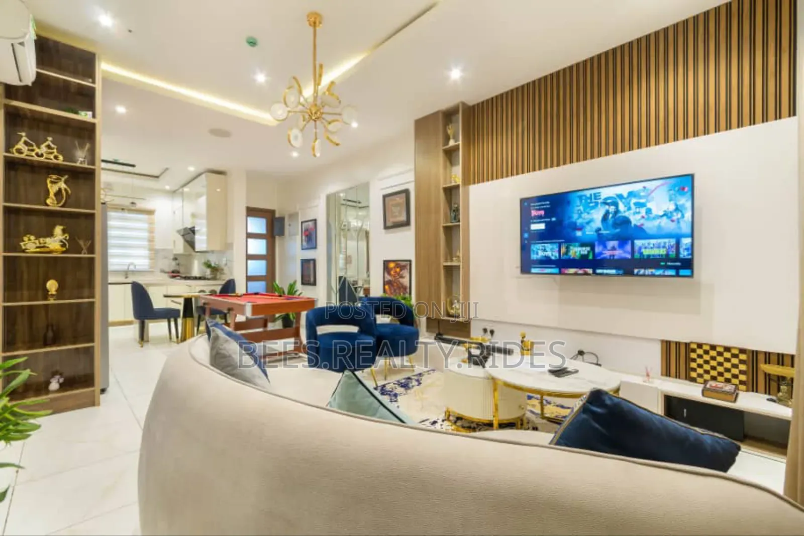 Luxury 1 Bedroom Smart Home With a Pool/Gym and a Lounge Area in Lekki Phase 1