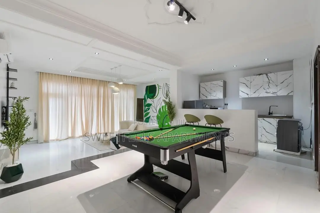 Greenville 1 Bedroom Apartment With Snooker Board in Lekki Phase 1
