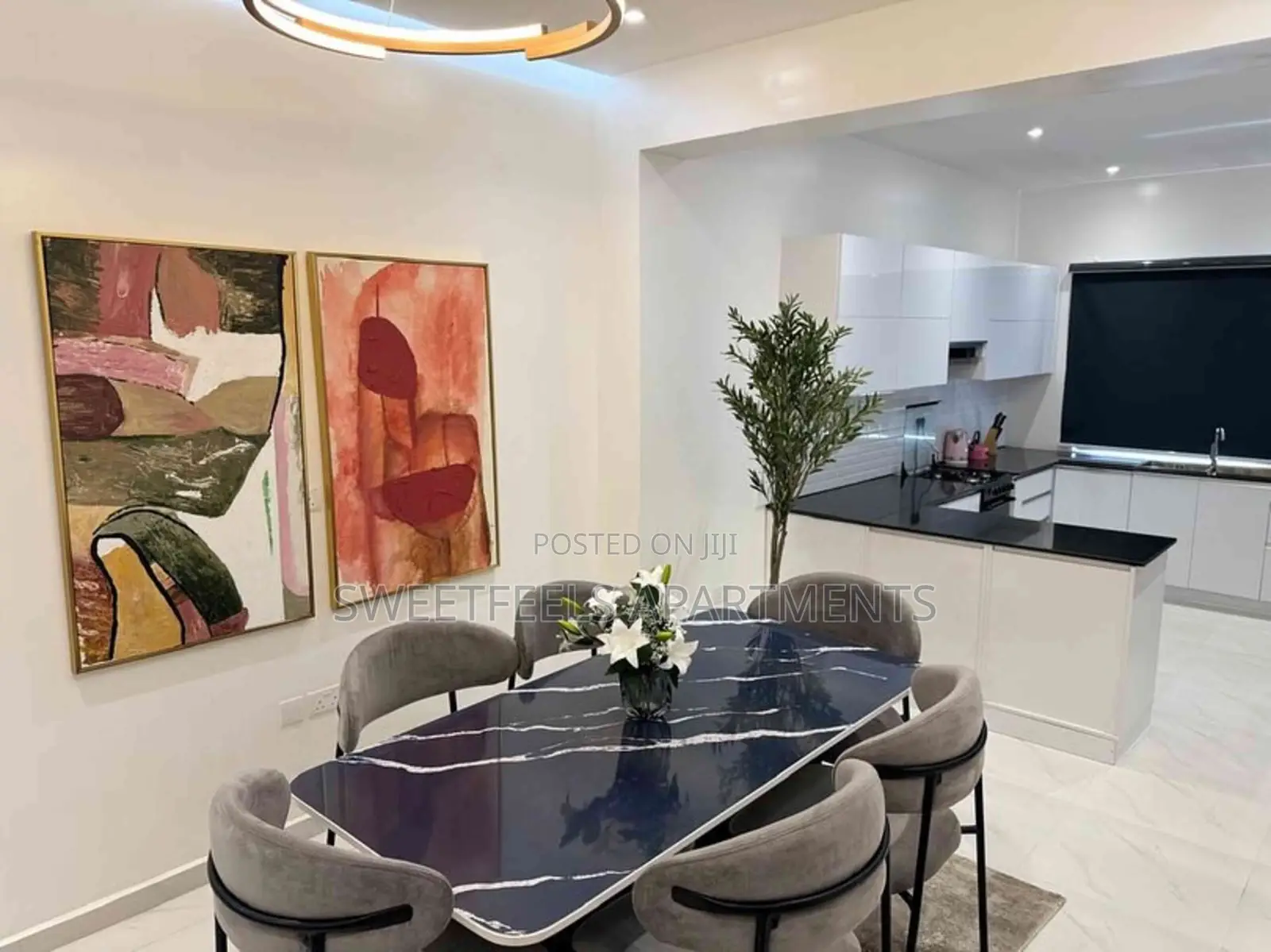 Luxurious 3 Bedroom Apartment With a Balcony Space in Allen Avenue