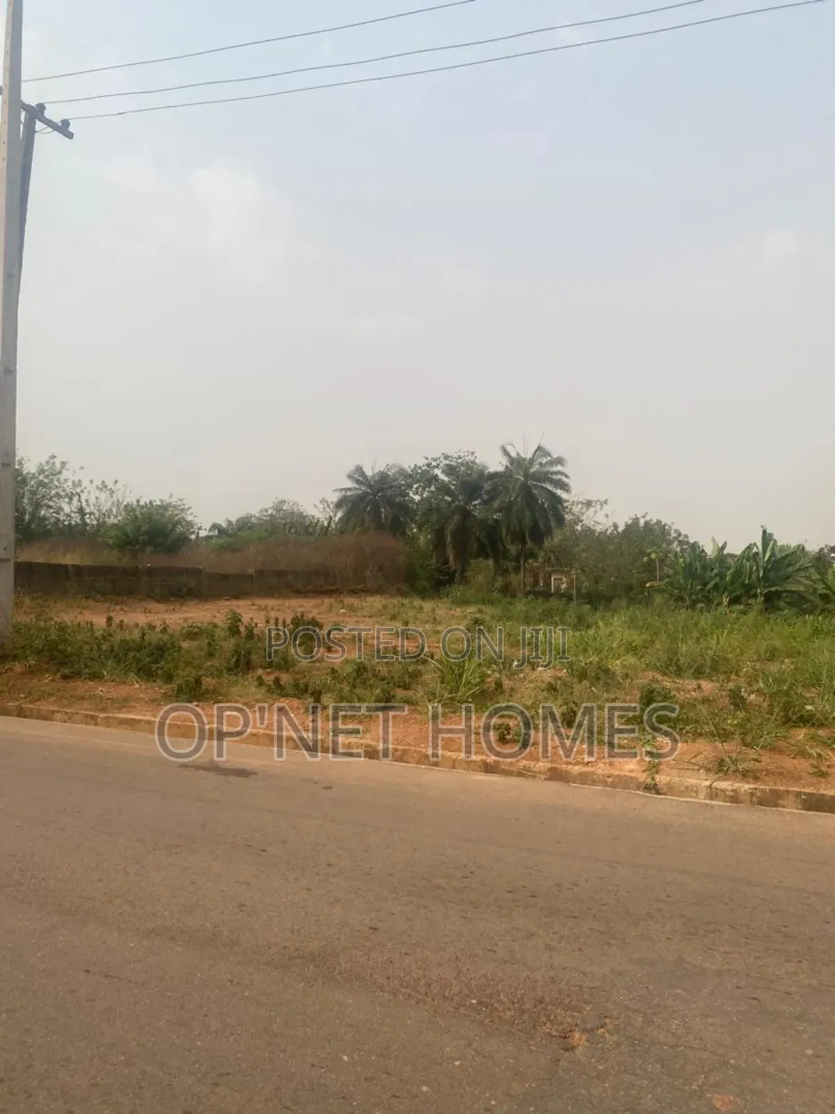 1300 SQM of Land Facing a Tarred Road Is Available in Akure