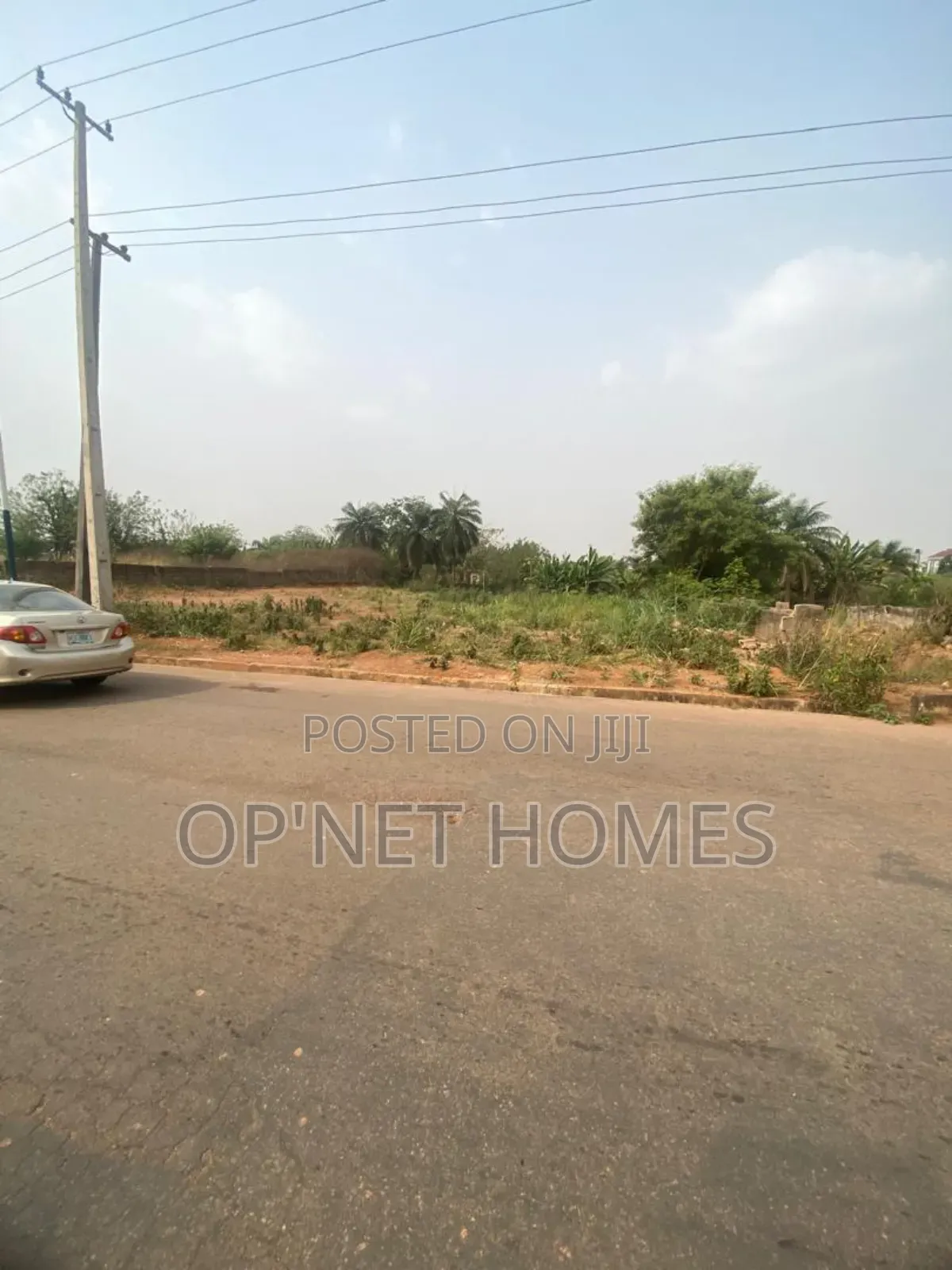 1300 SQM of Land Facing a Tarred Road Is Available in Akure