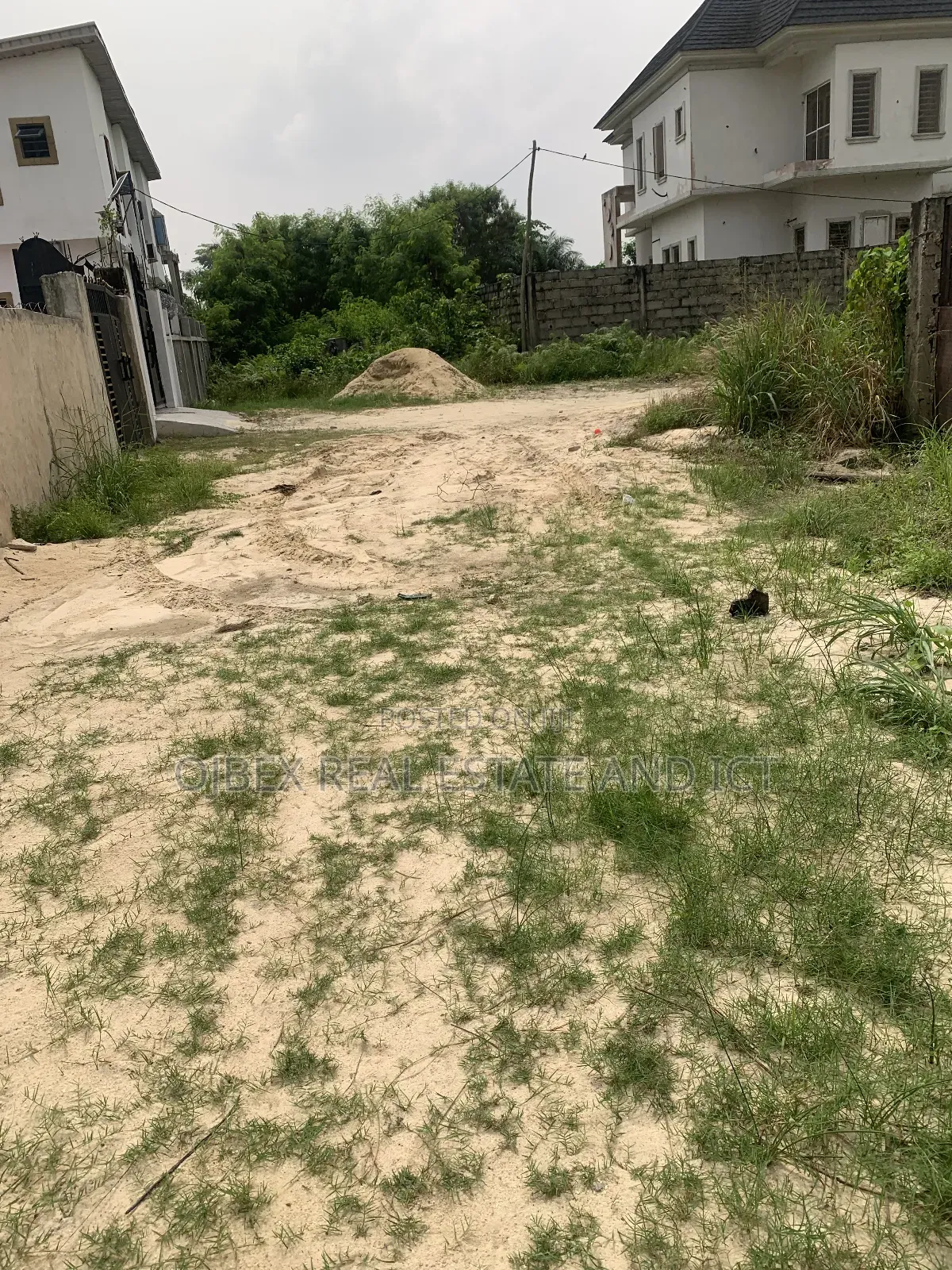 Full Plot Fenced With German Floor in Ajah