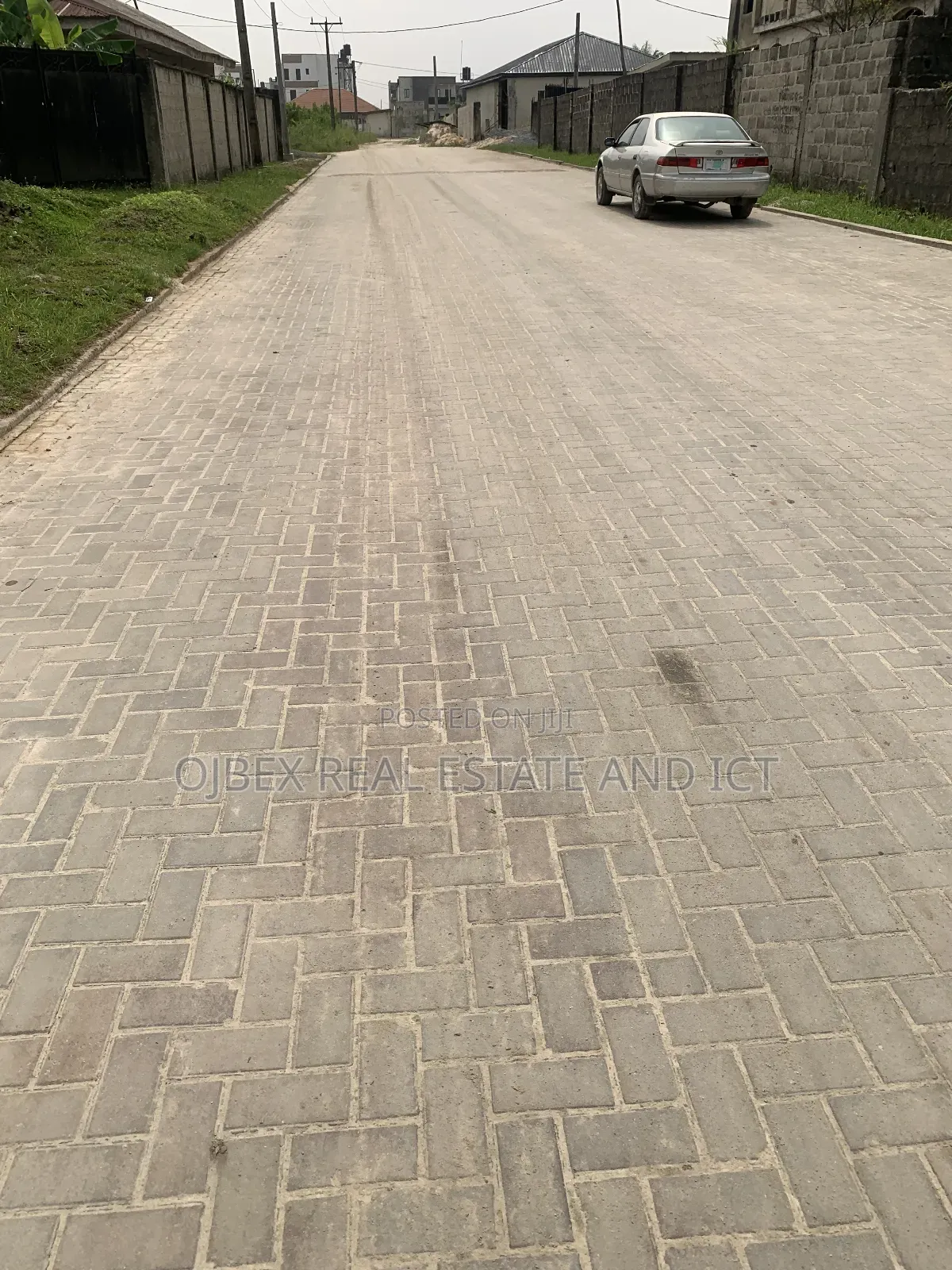Full Plot Fenced With German Floor in Ajah