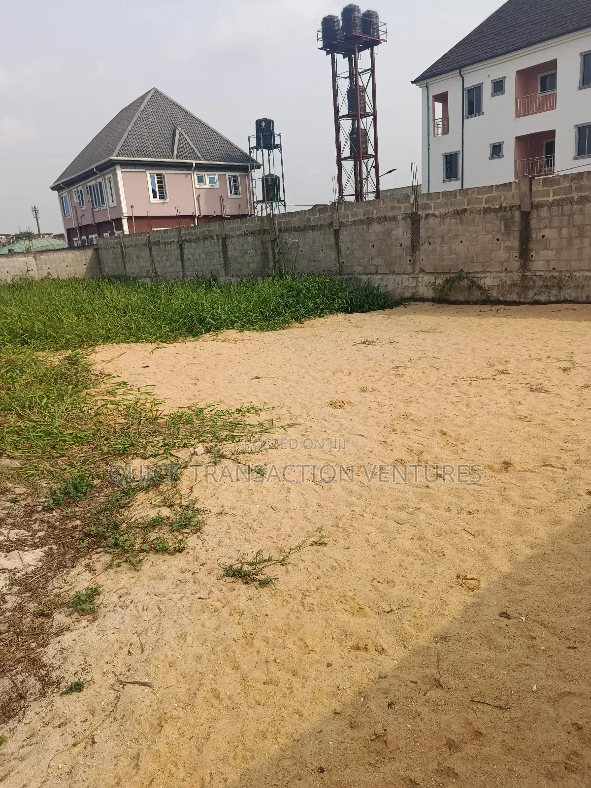 Full Plot of Land Sand Filled in a Good Neighborhood in Bucknor