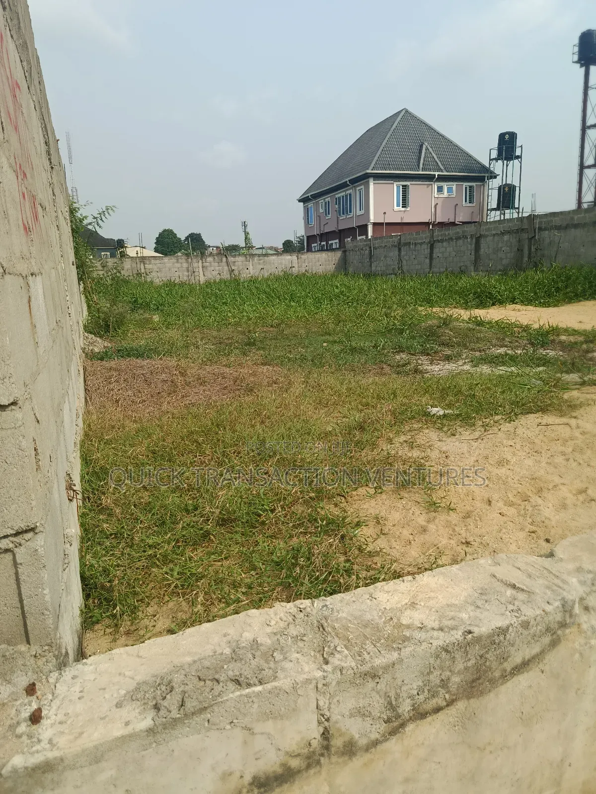 Full Plot of Land Sand Filled in a Good Neighborhood in Bucknor