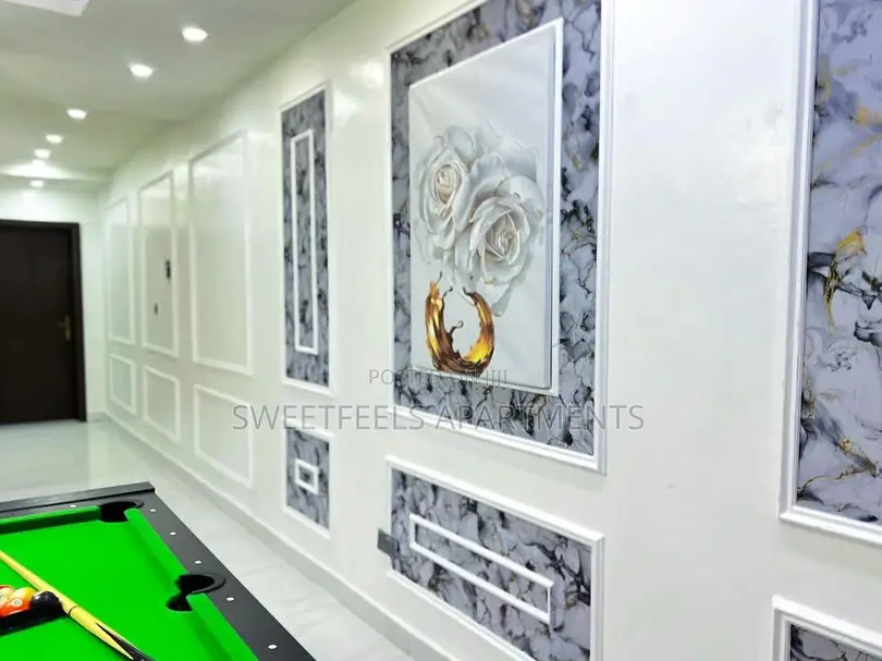 Cozy 2 Bedroom Apartment With Snooker Board, Gym and Swimming Pool in Ikate