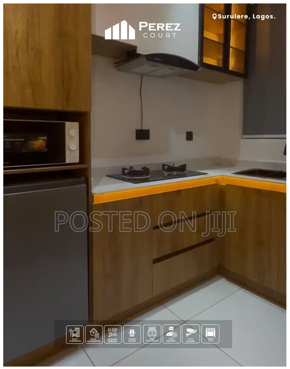 Furnished 2bdrm Apartment in Perez Court, Surulere for sale in Surulere