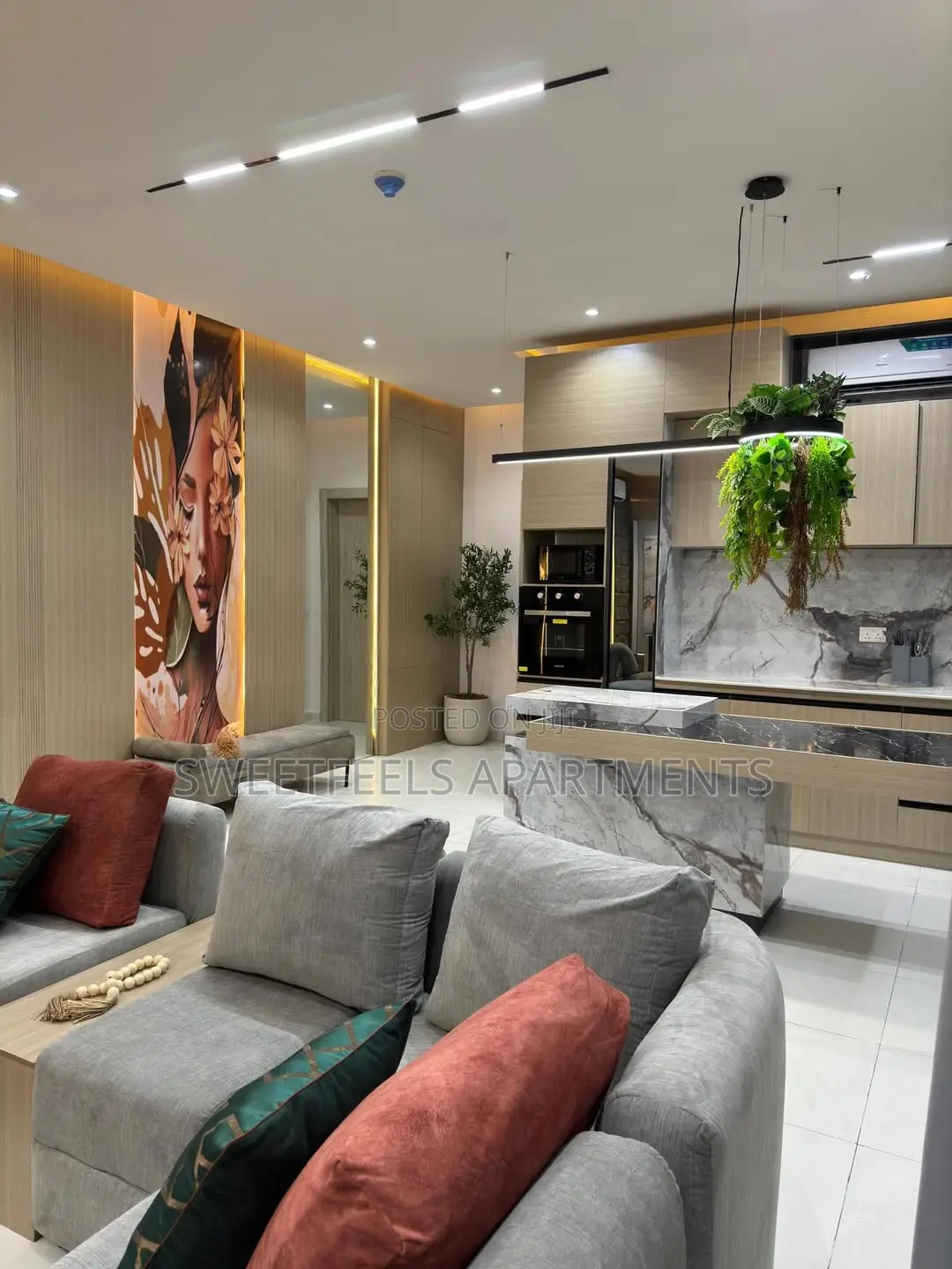 1 Bedroom Ps5, Rooftop Arena, City View, Swimming Pool and Gym in Lekki Phase 1