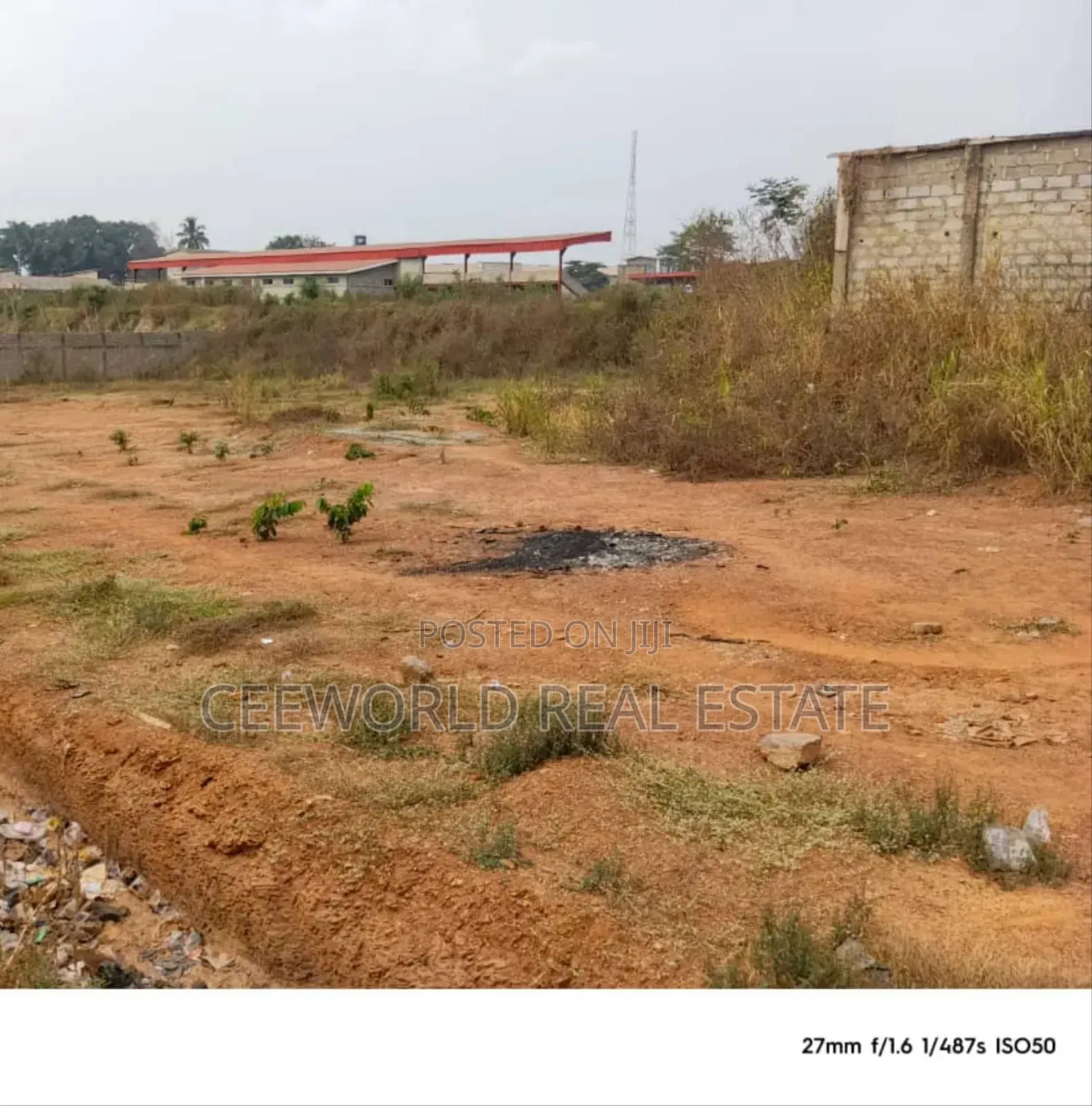 Well Fenced And Gated Land 1,463.236m2 At Idi Ishin, Jericho in Idishin