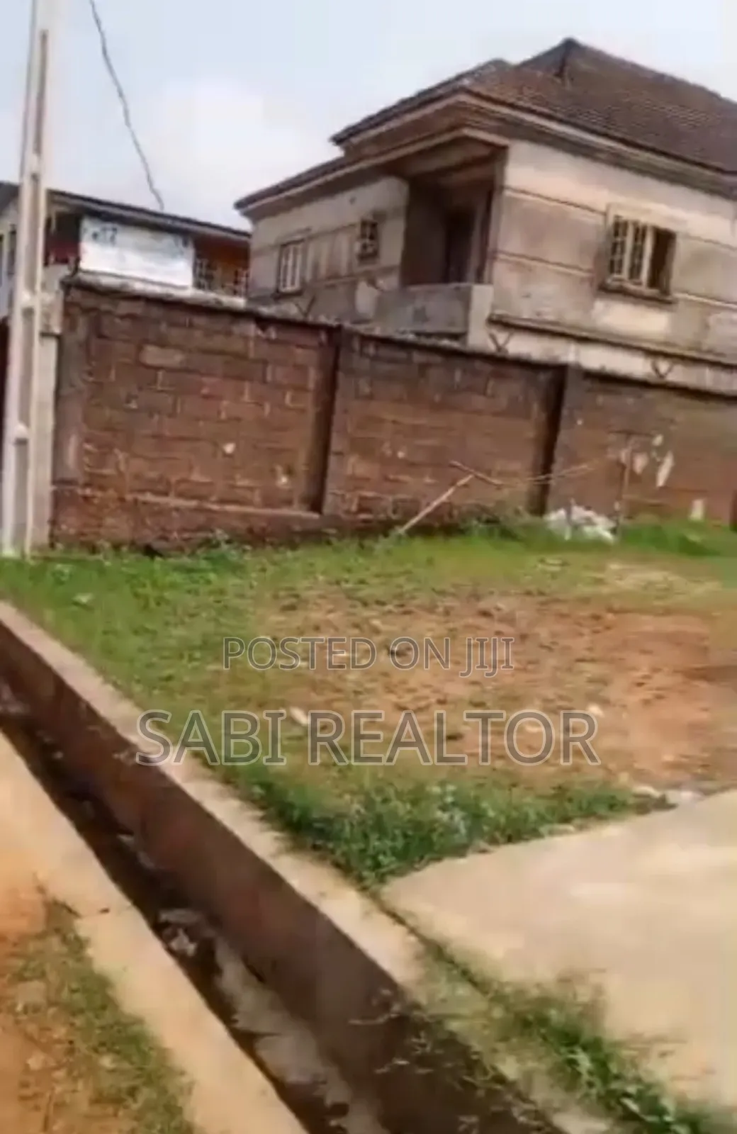 Standard Residential Half Plot of Land at Opeki for Sale in Ipaja