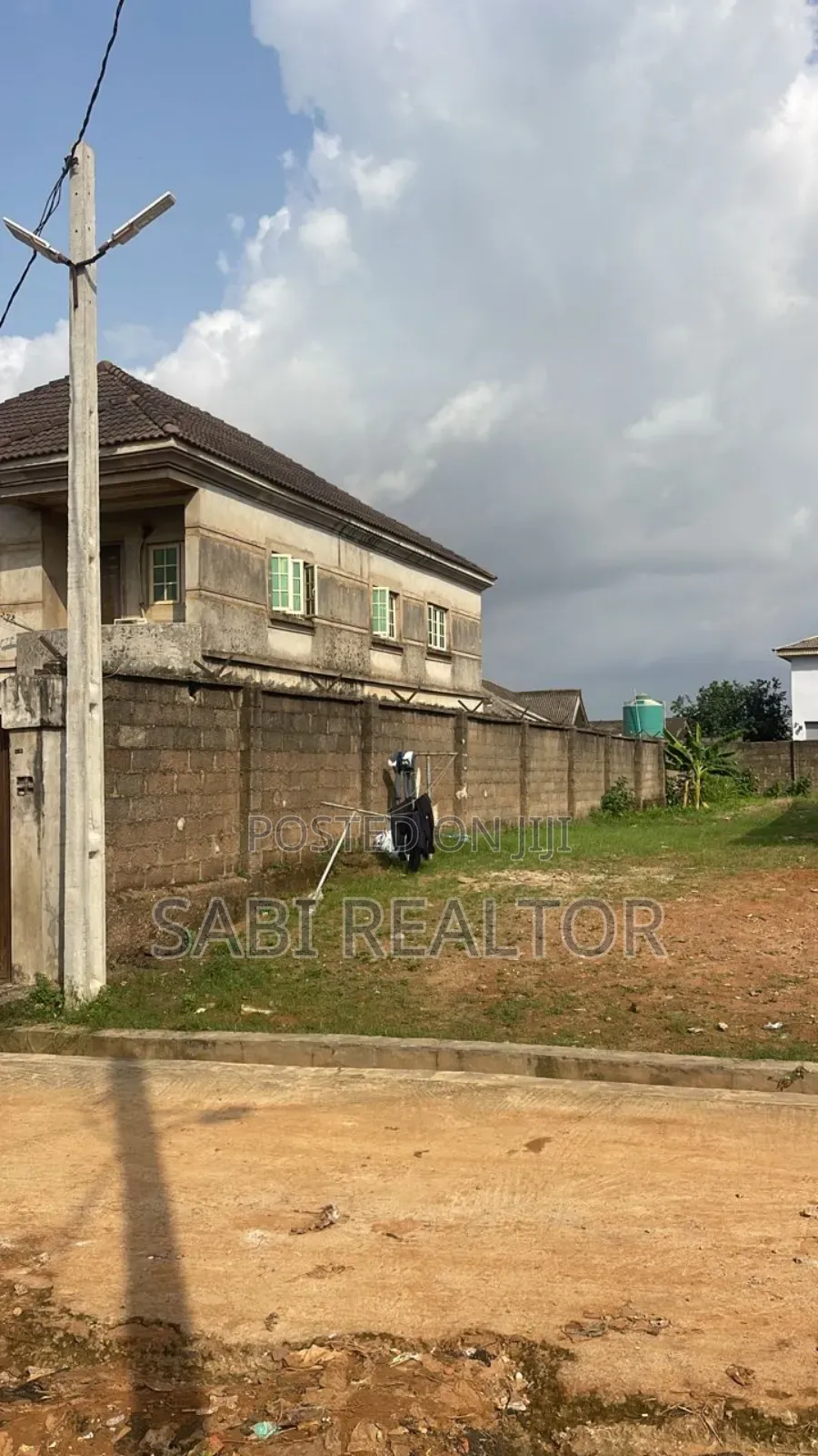 Standard Residential Half Plot of Land at Opeki for Sale in Ipaja