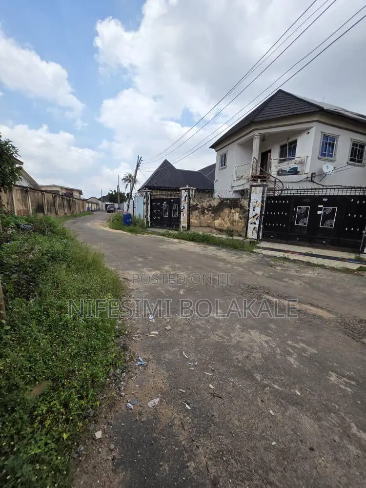 1500sqm Corner Piece Land With a Structure Opp Bon Hotel, New Bodija in Bodija