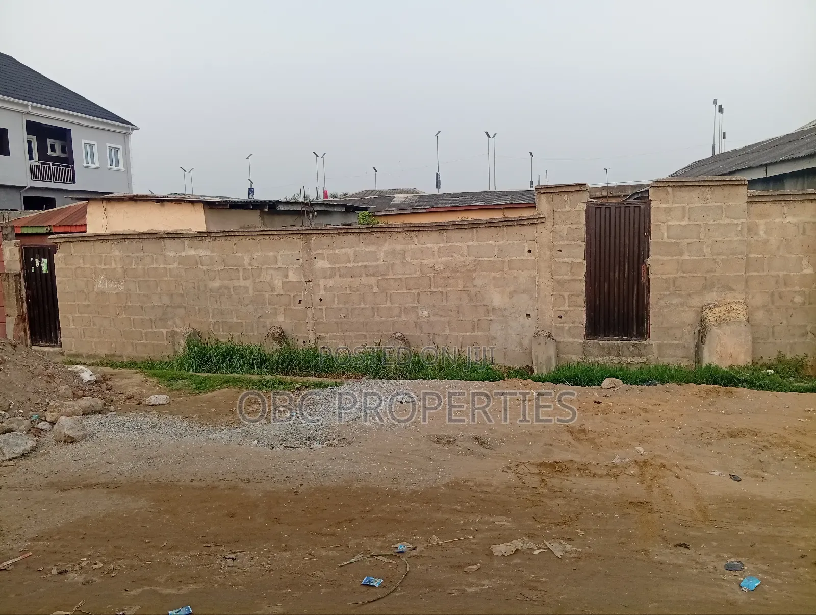 Fenced Plot of Land in Bariga / Shomolu