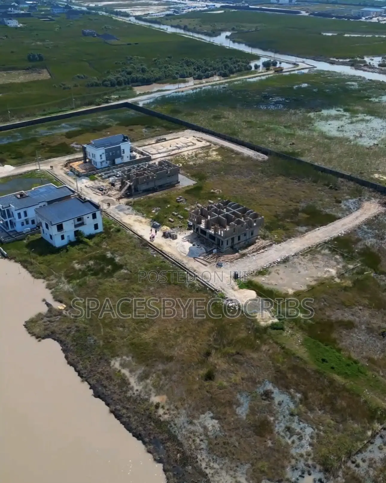 500 SQM of Caribbean Lake City Sangotedo in Sangotedo