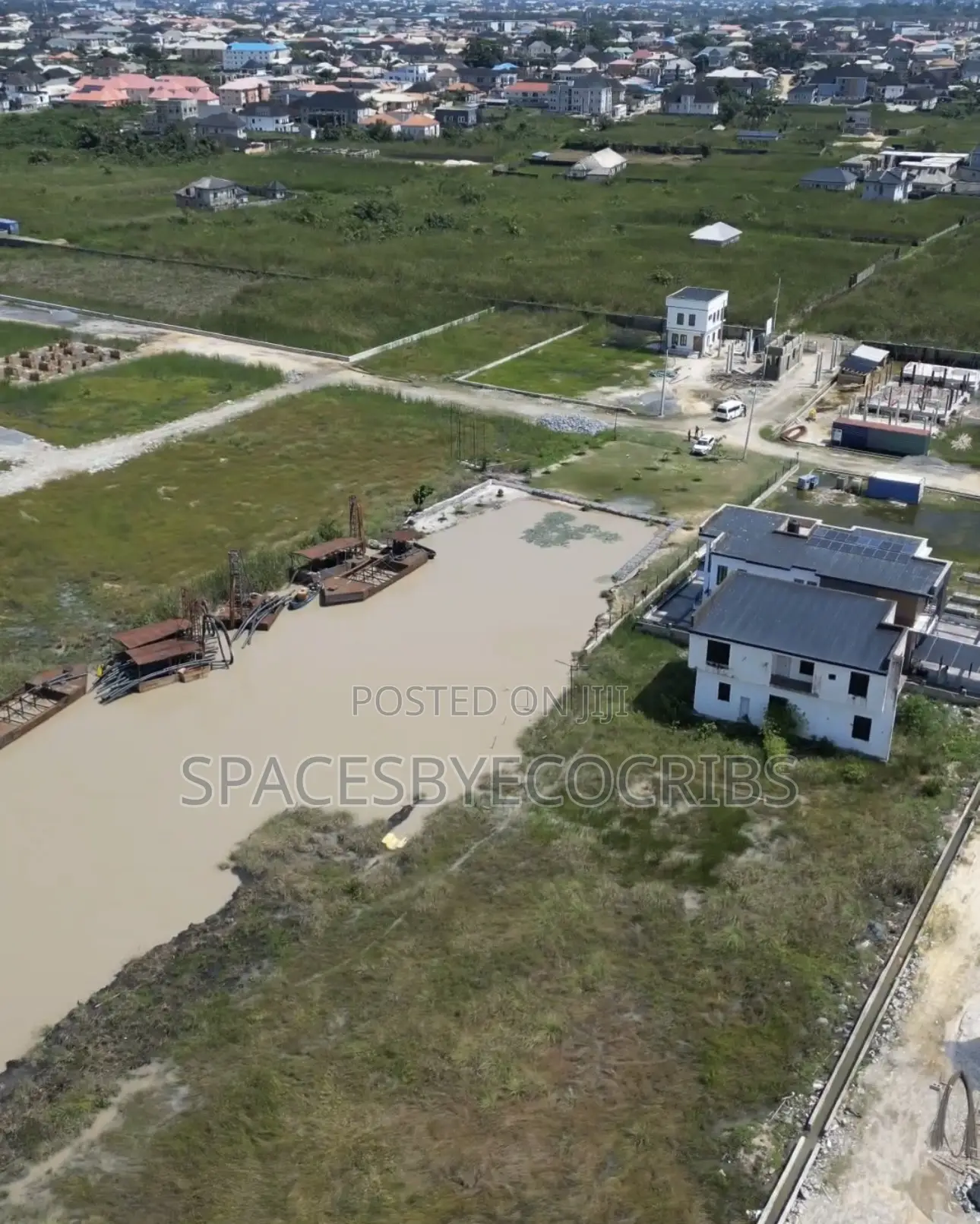 500 SQM of Caribbean Lake City Sangotedo in Sangotedo