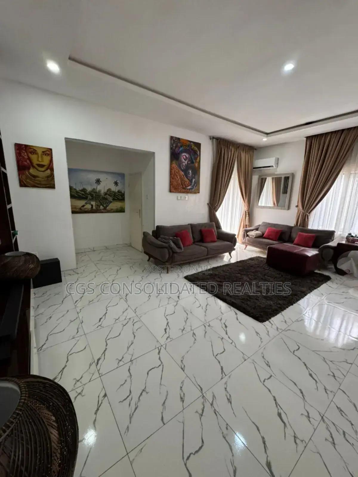 Furnished 2bdrm Apartment in Citiscape Villa, Guzape District for rent in Guzape District