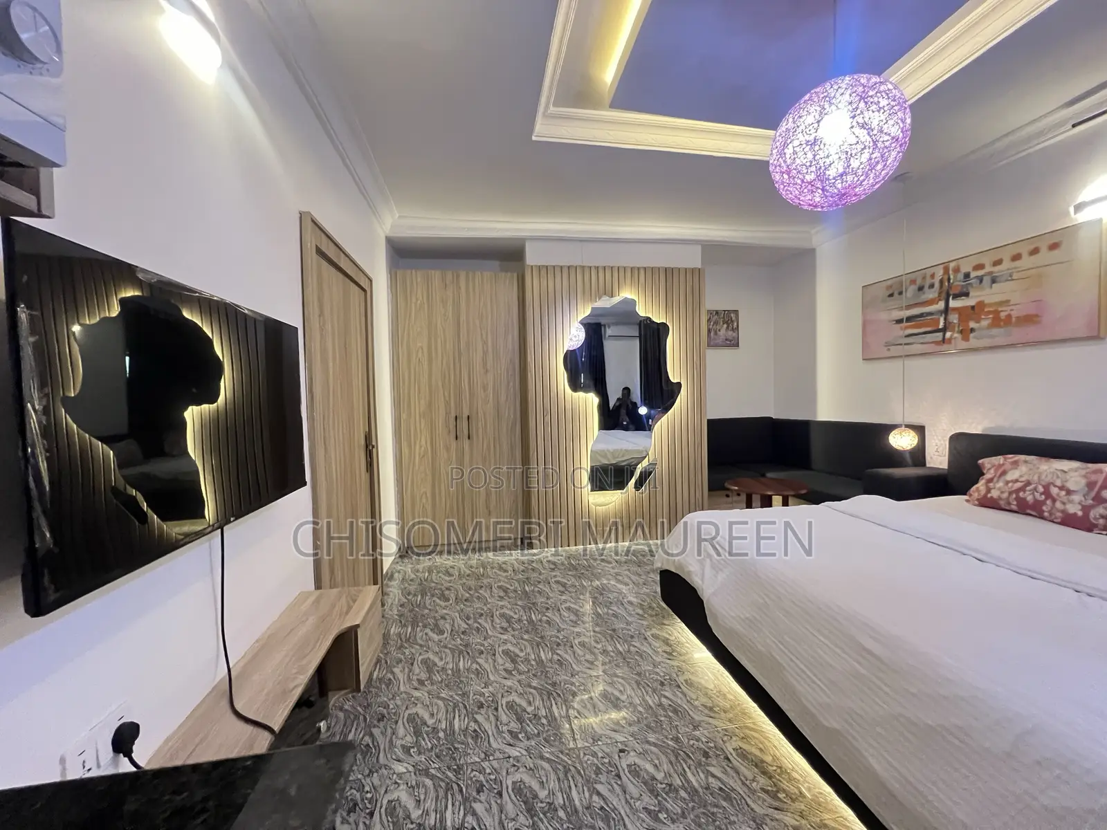 Furnished Studio Apartment in Garki for rent in Garki