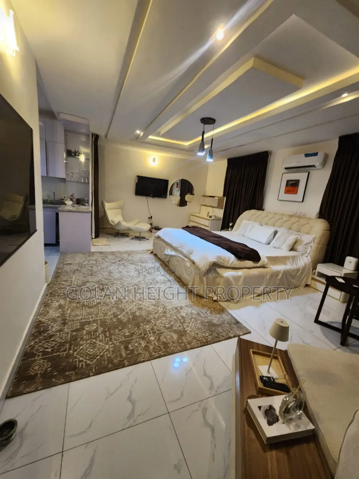 Furnished 3bdrm Apartment in Diplomatic Zone, Katampe Extension in Katampe Extension