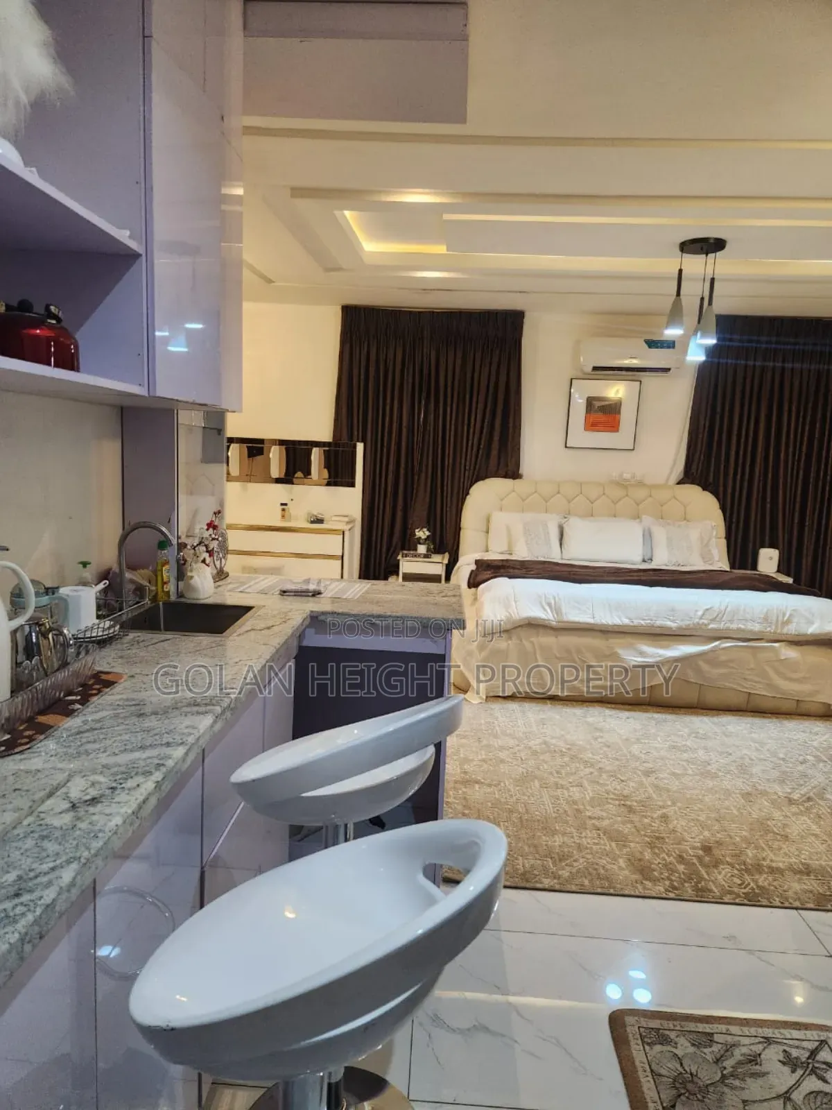 Furnished 3bdrm Apartment in Diplomatic Zone, Katampe Extension in Katampe Extension
