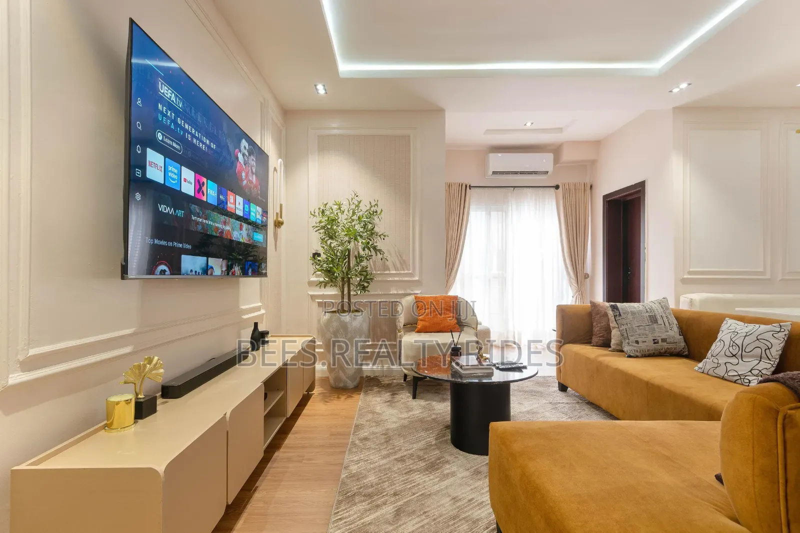 Luxury 3 Bedroom Apartment With a City View in Ikate