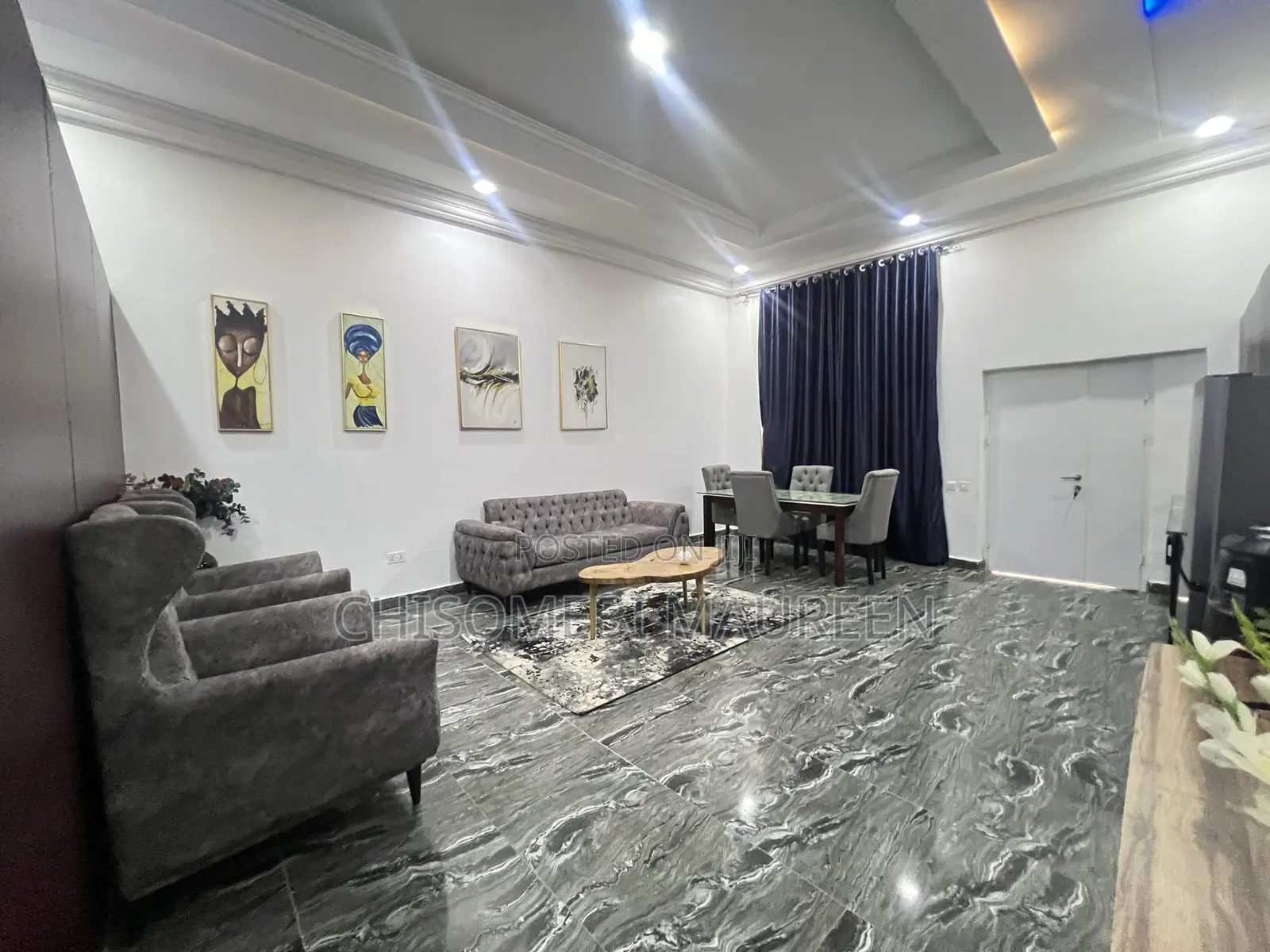 Furnished 1bdrm Room & Parlour in Garki for rent in Garki