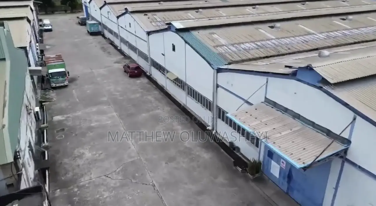For Sale a Large Property With 4 Various Types of Warehouses in Apapa Road